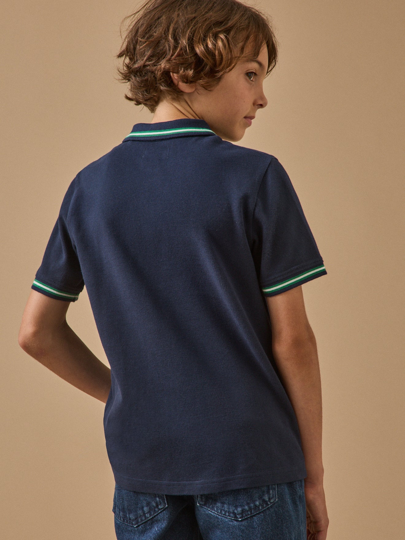 Jongenspolo in piquétricot