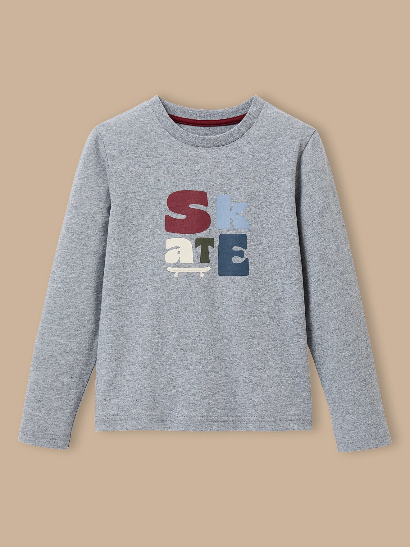 Jongensshirt met print - biokatoen