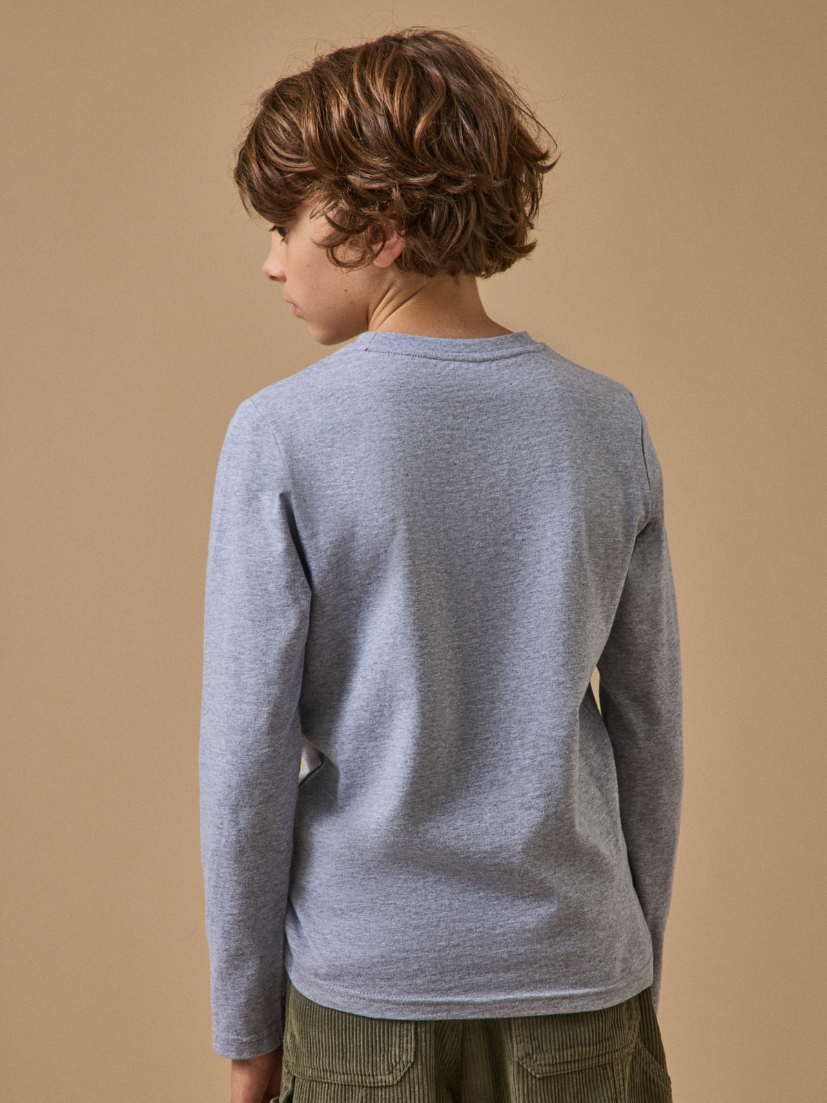 Jongensshirt met print - biokatoen