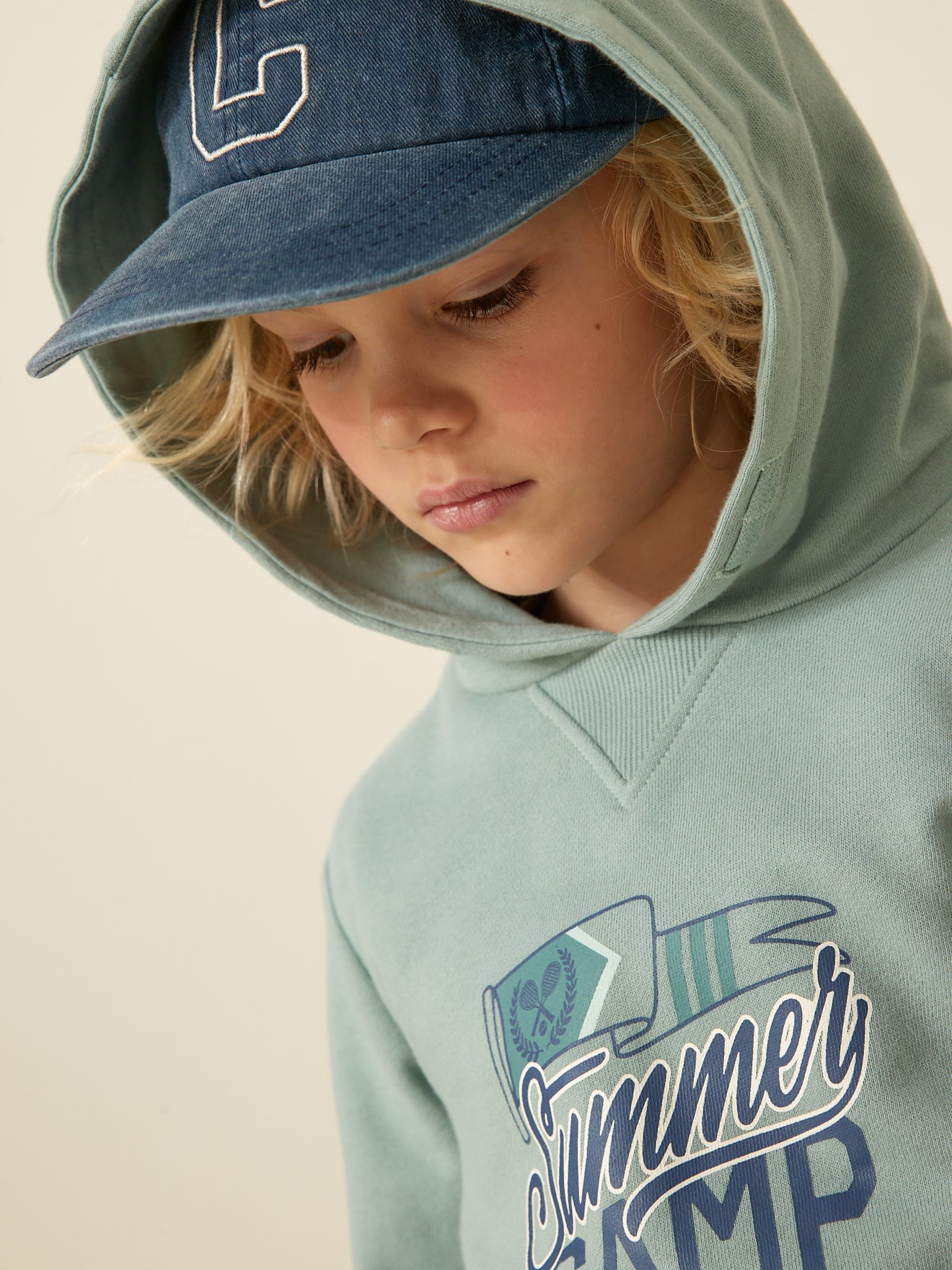 Sweat à capuche Garçon - Coton biologique