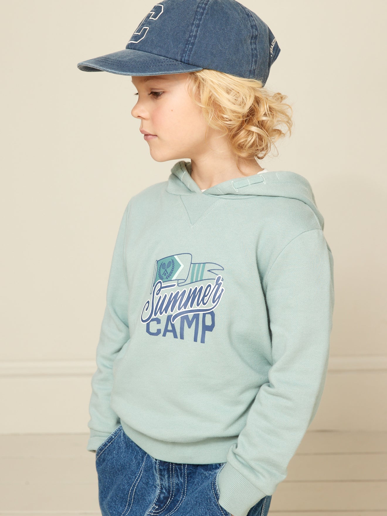 Sweat à capuche Garçon - Coton biologique