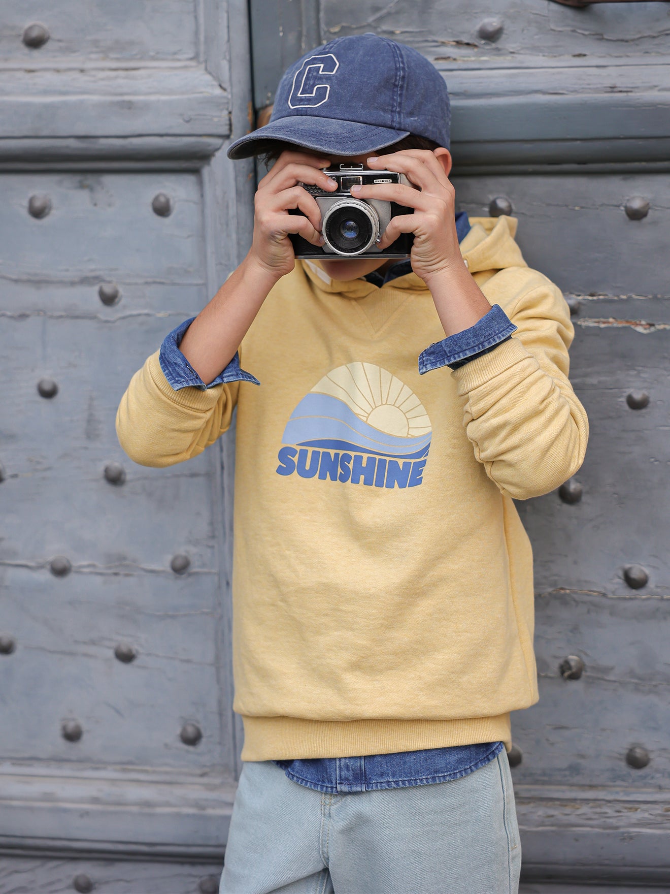 Sweat à capuche Garçon - Coton biologique