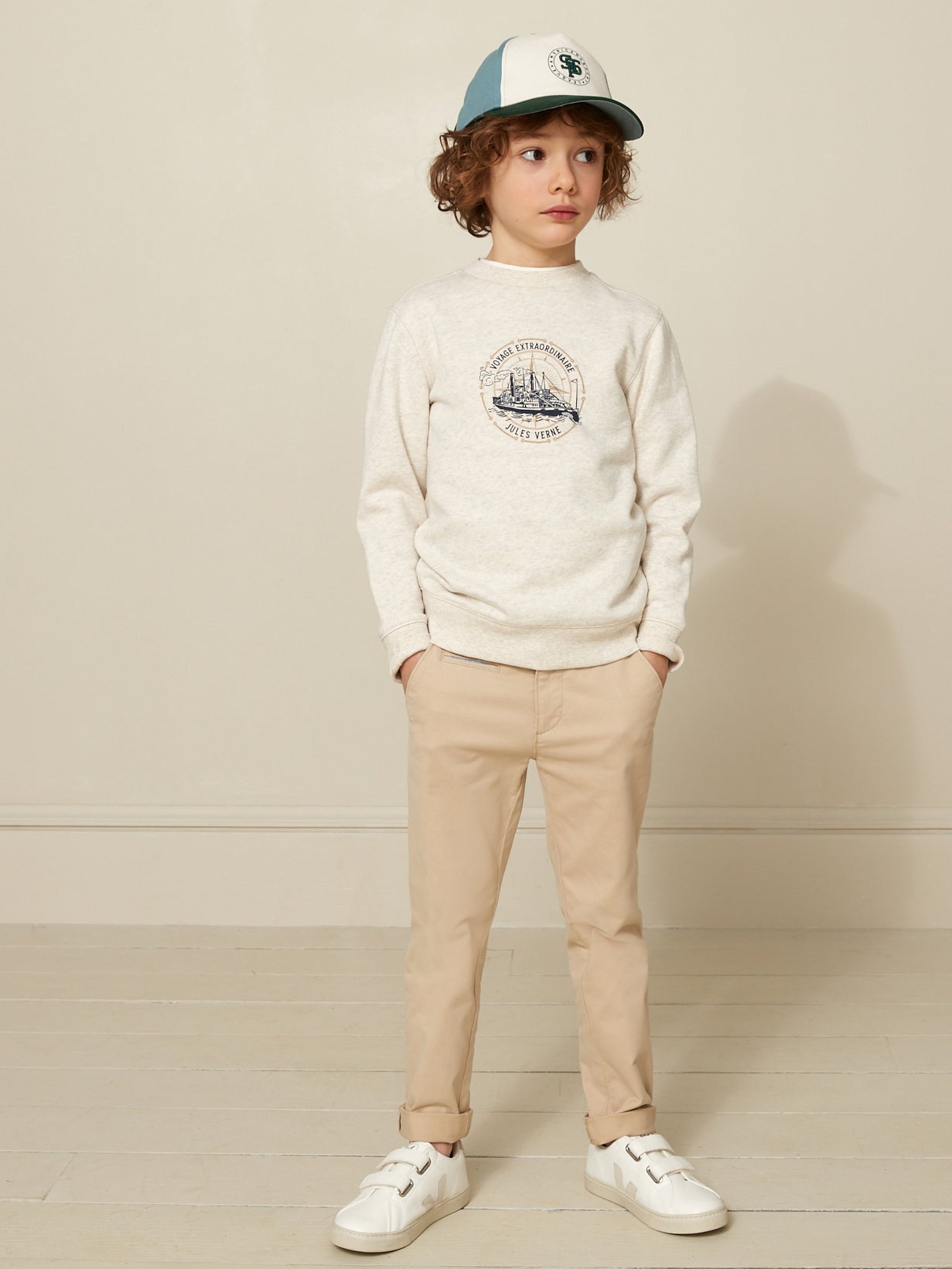 Sweat Enfant Collection Jules Verne - Coton biologique