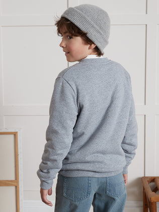 Jongenssweater met sherpavoering