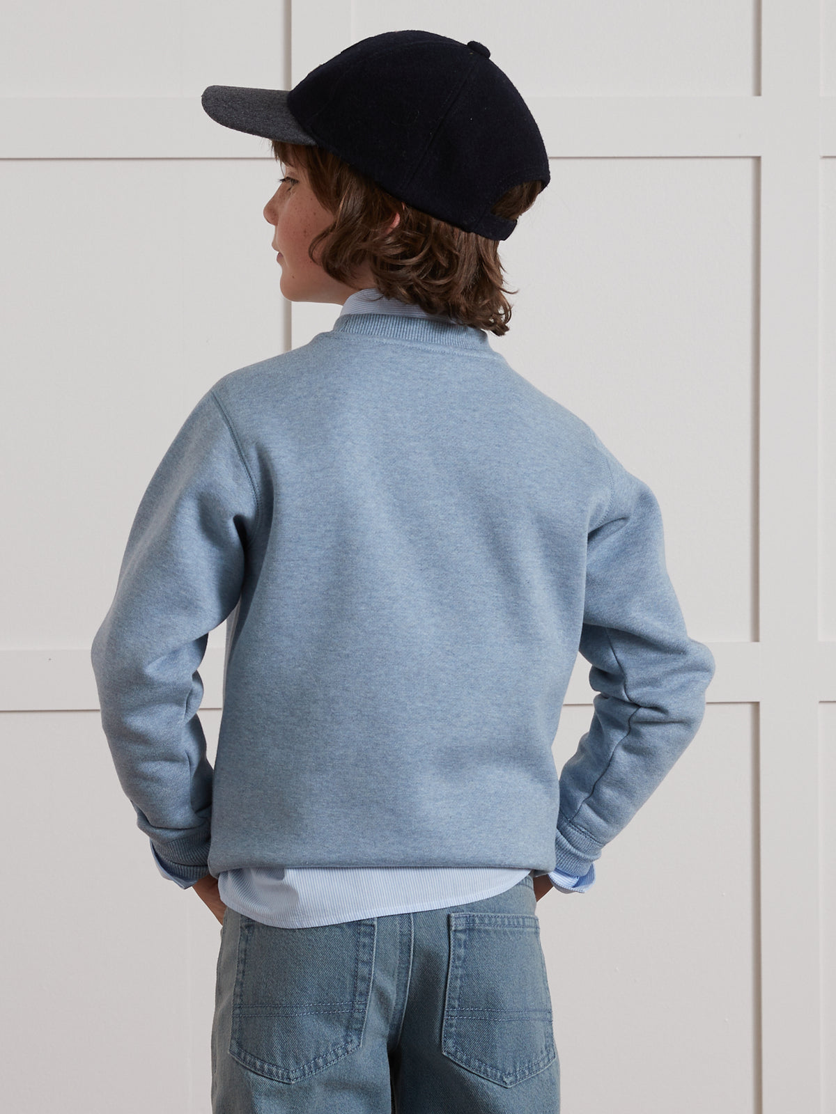 Kindersweater Cyrillus x PEANUTS(TM), Snoopy collectie