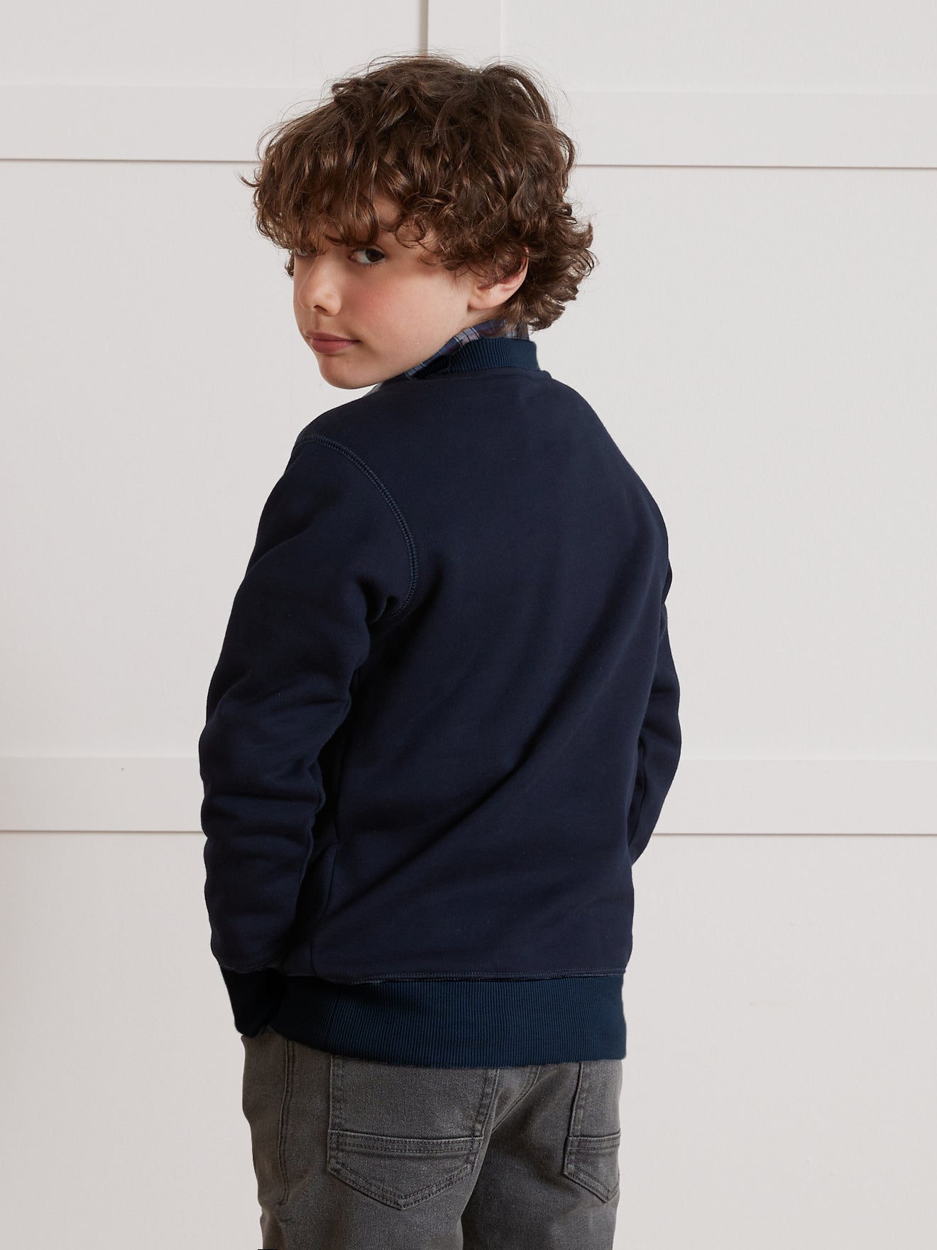 Kindersweater Cyrillus x PEANUTS(TM), Snoopy collectie