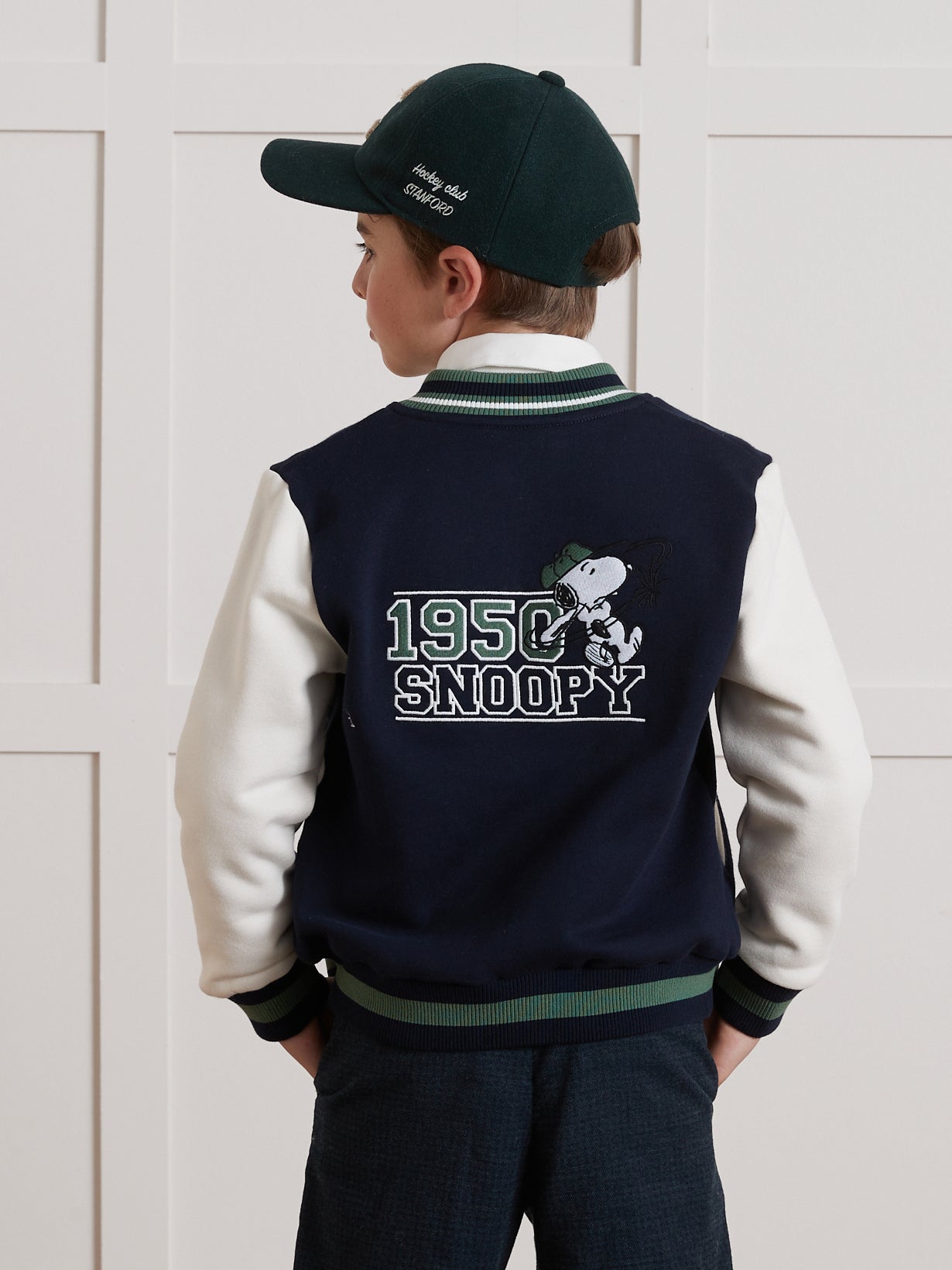 Baseballvest voor kinderen Cyrillus x PEANUTS(TM), Snoopy collectie