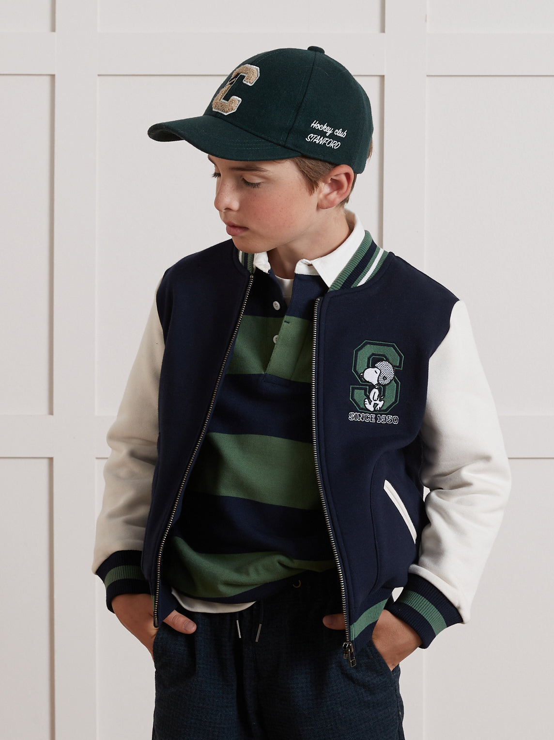 Cardigan teddy Enfant Cyrillus x PEANUTS(TM) Collection Snoopy