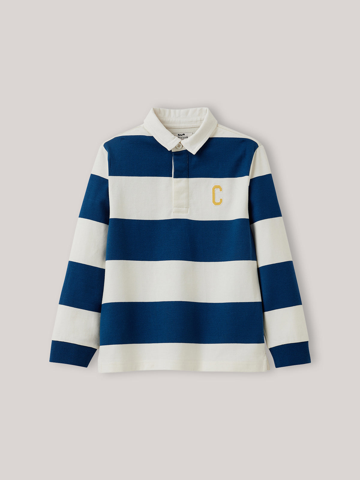 Jongenspolo in rugbystijl - Biokatoen