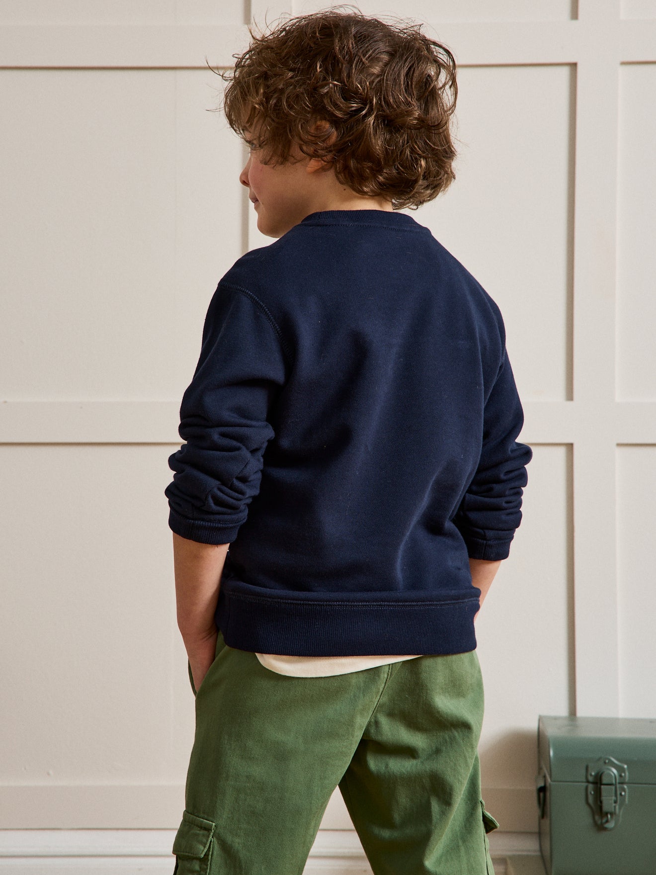 Kindersweater Cyrillus x PEANUTS(TM), Snoopy collectie