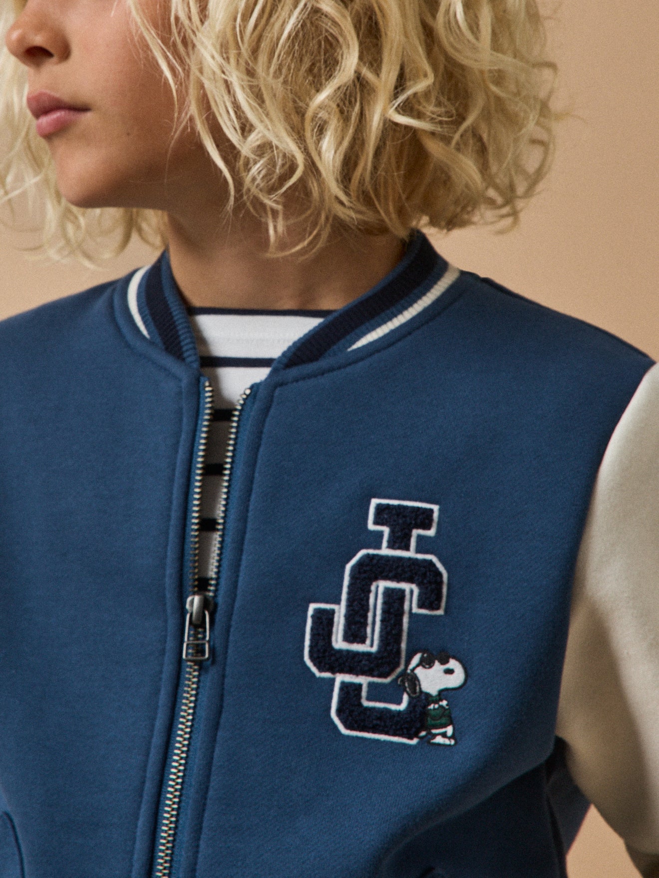 Jongenssweater Cyrillus x PEANUTS(TM), Snoopy collectie