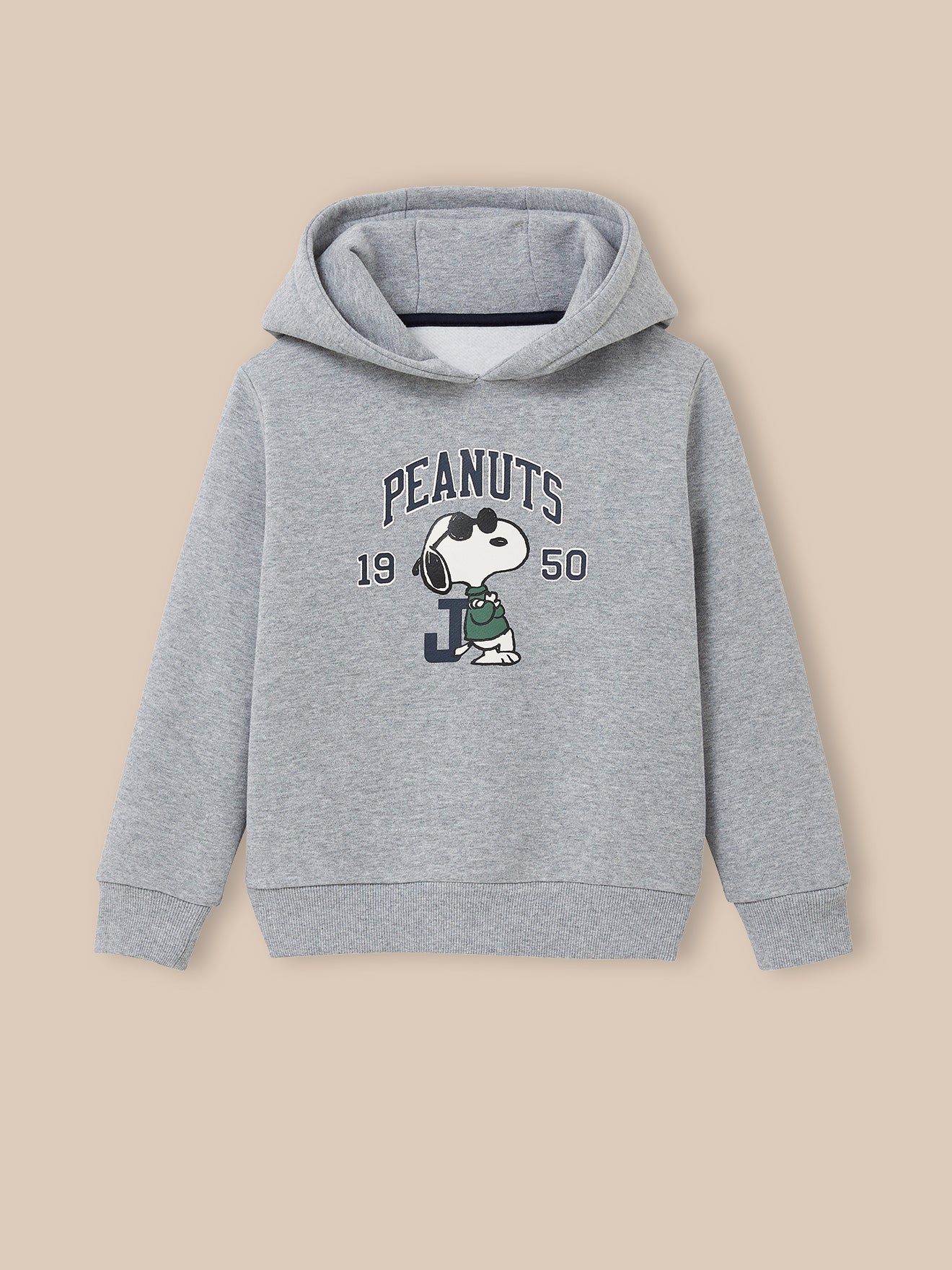 Kindersweater met kap Cyrillus x PEANUTS(TM), Snoopy collectie