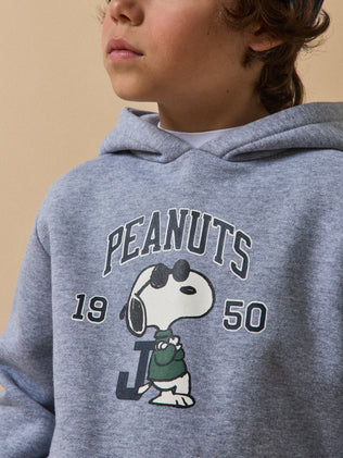 Kindersweater met kap Cyrillus x PEANUTS(TM), Snoopy collectie