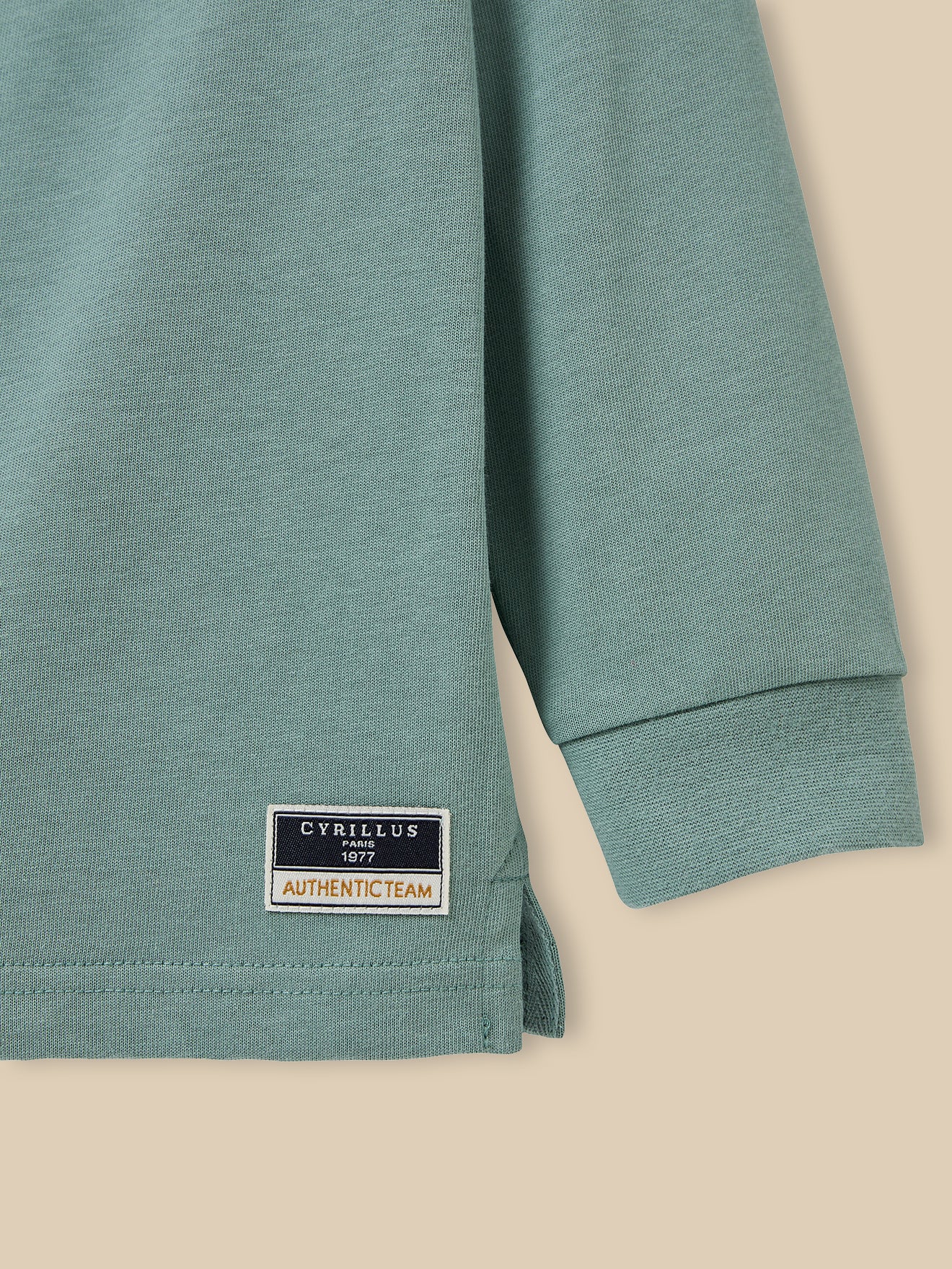 Jongenspolo in rugbystijl - Biokatoen