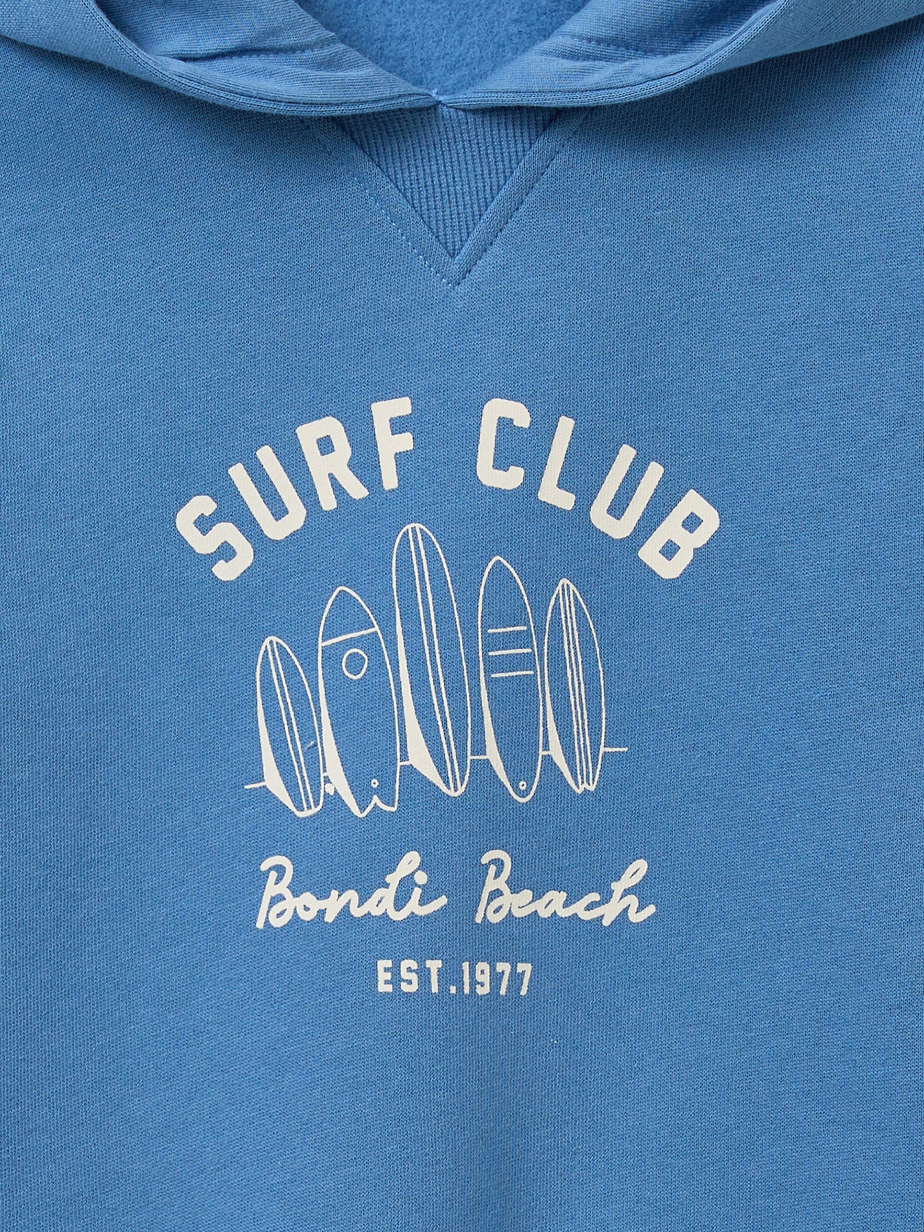 Jongenssweater met kap - Biokatoen