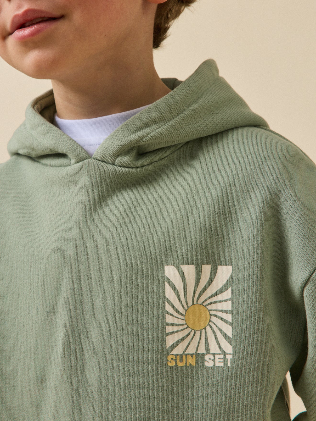 Sweat à capuche Garçon - Coton biologique