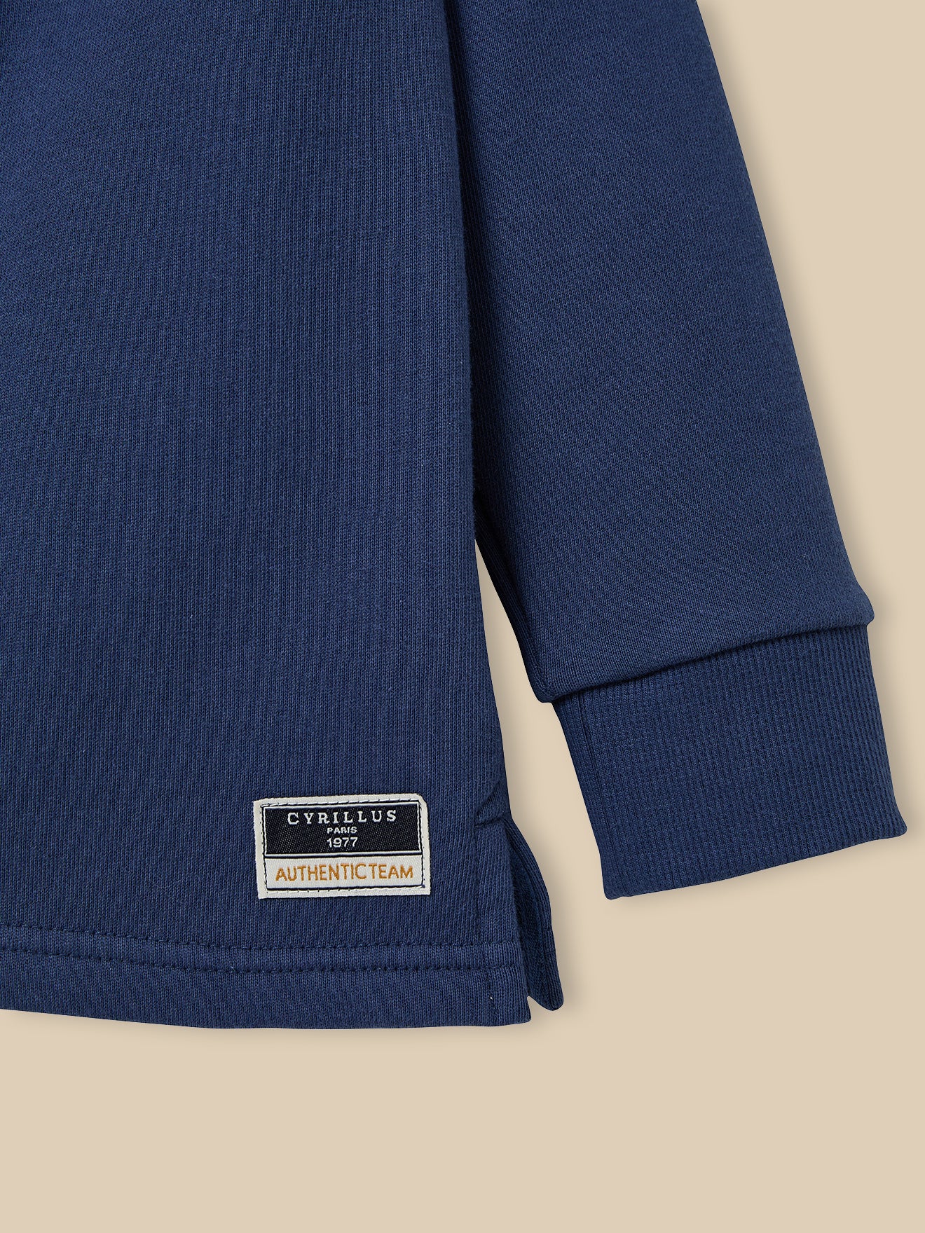 Jongenssweater in polostijl - Biokatoen