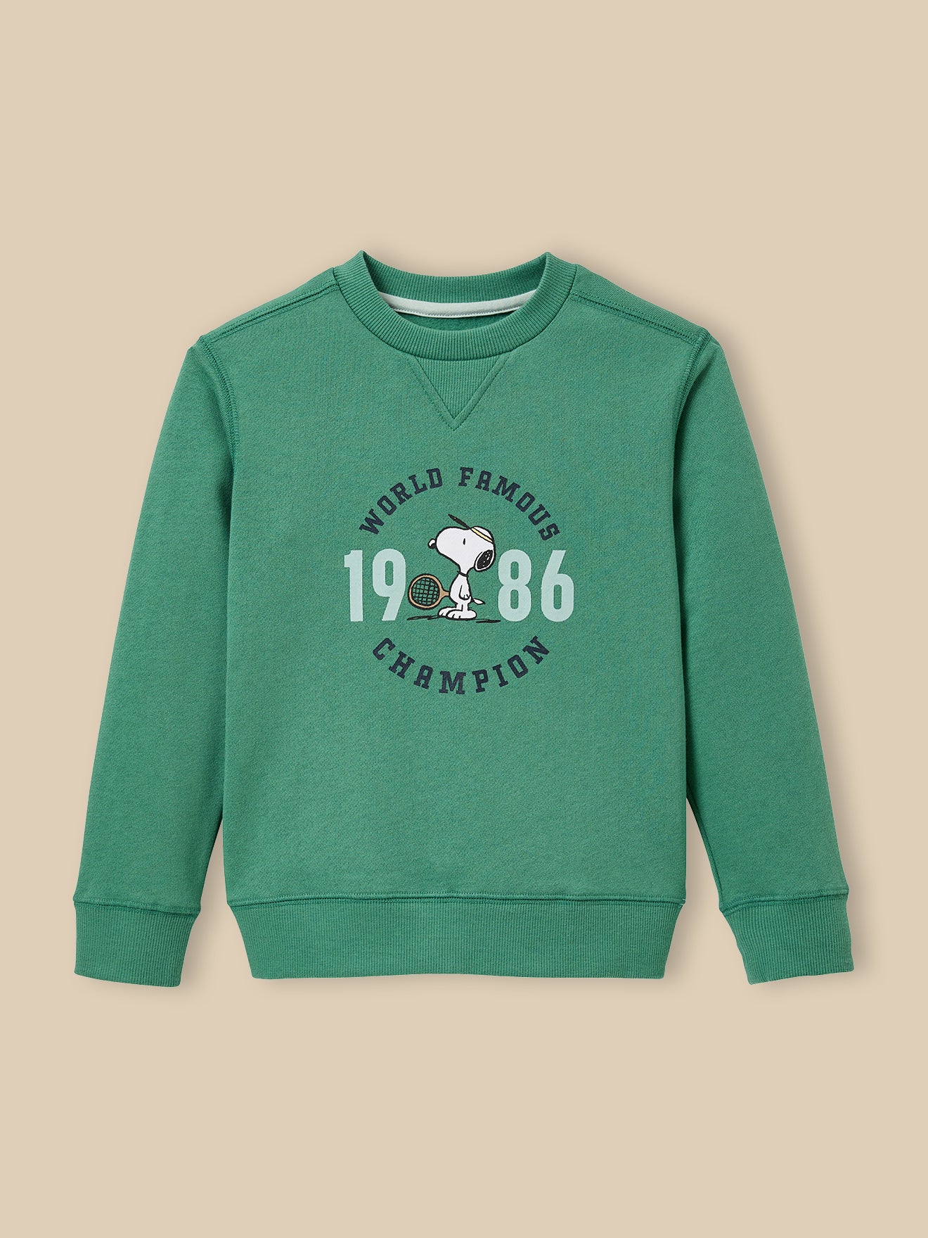 Kindersweater Cyrillus x PEANUTS(TM), Snoopy collectie