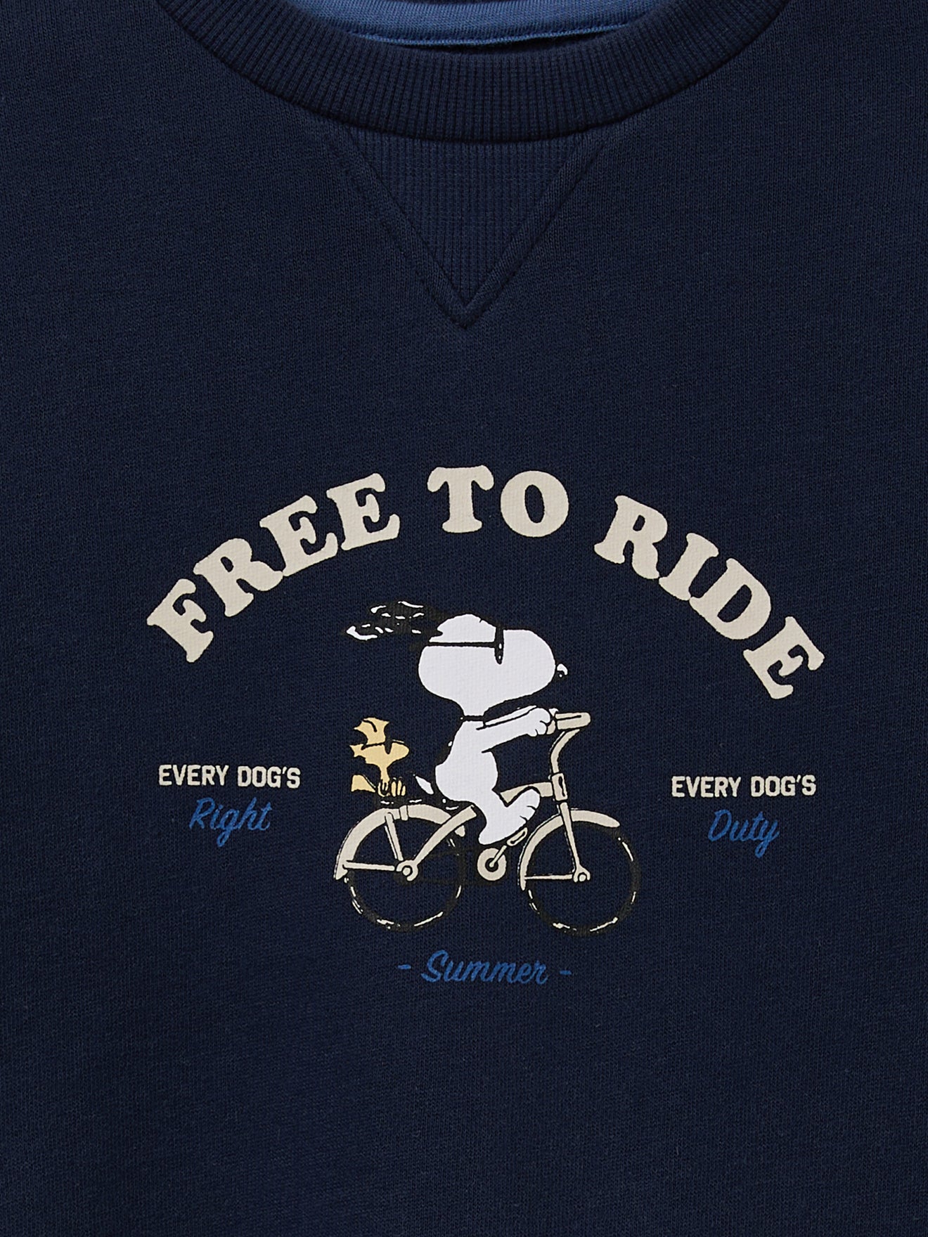 Kindersweater Cyrillus x PEANUTS(TM), Snoopy collectie