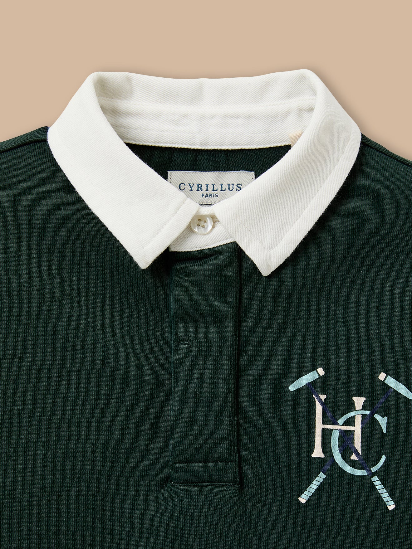 Jongenspolo in rugbystijl