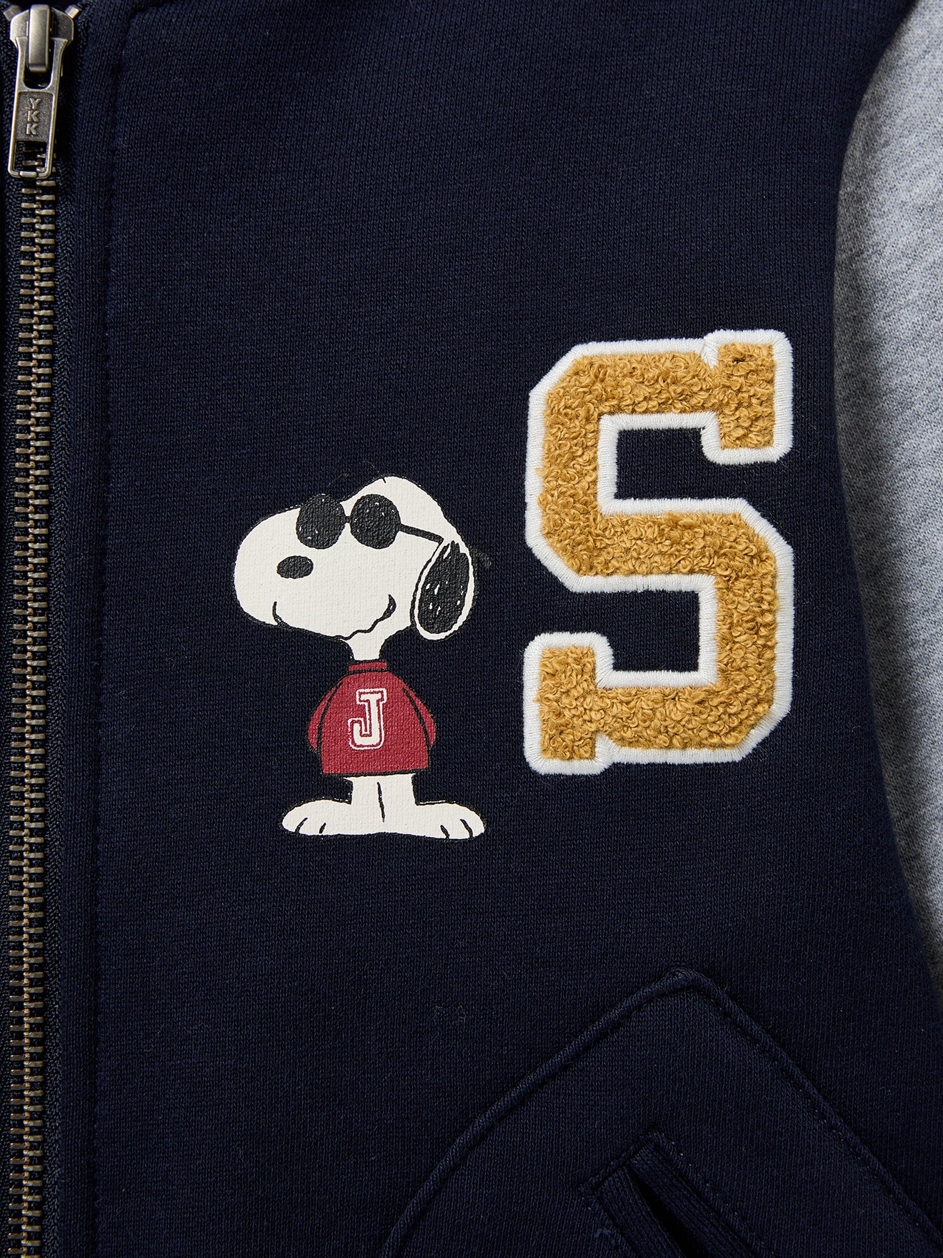 Kindersweater Cyrillus X PEANUTS™, Snoopy collectie
