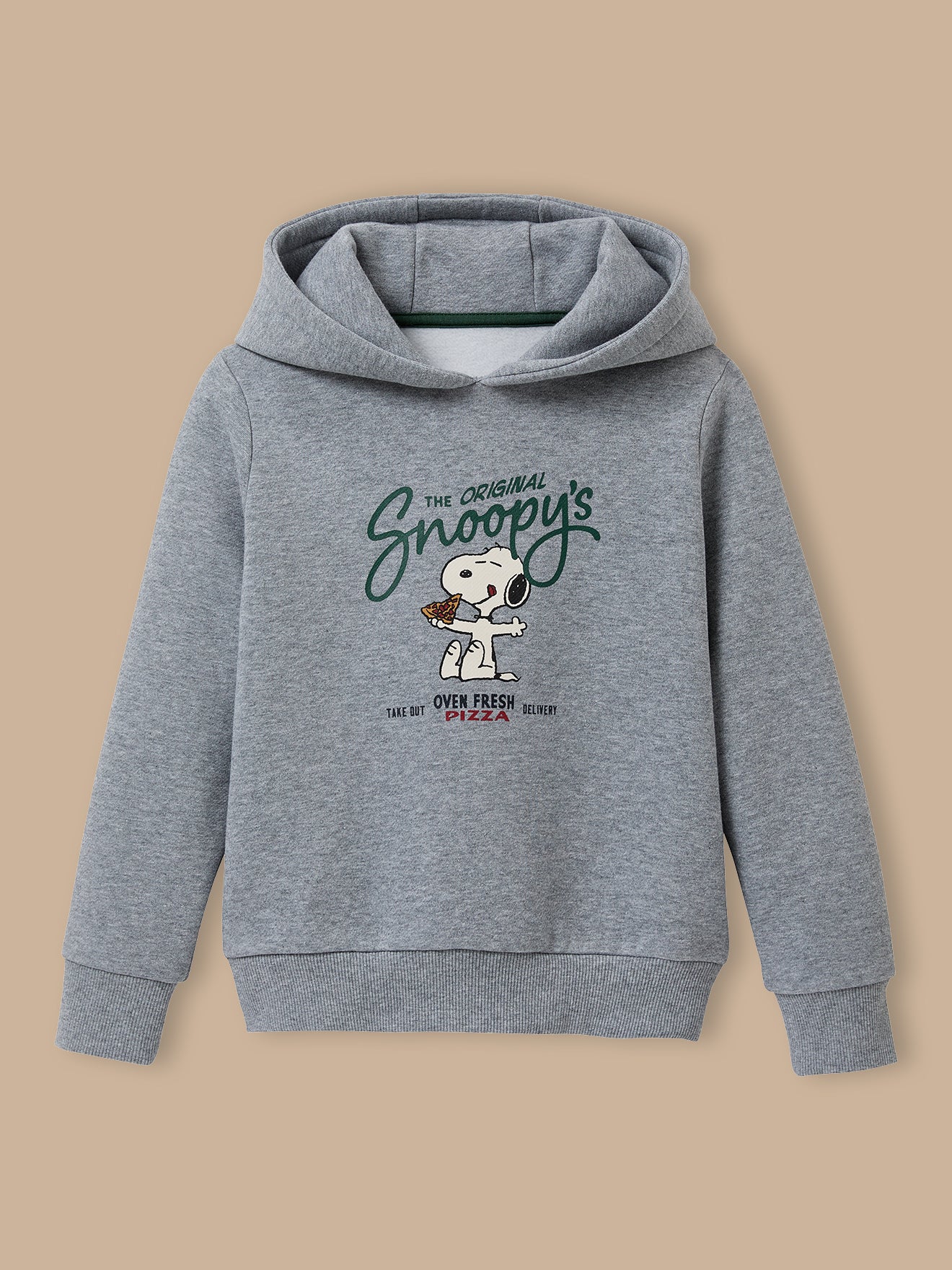 Kindersweater met kap Cyrillus X PEANUTS™, Snoopy collectie