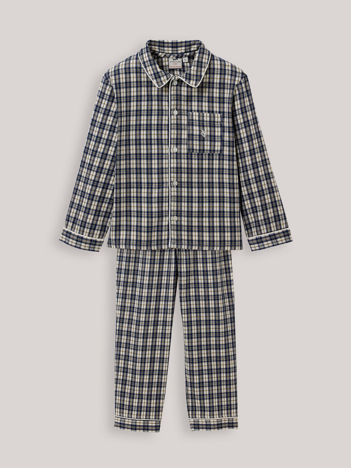 Pyjama à carreaux Garçon