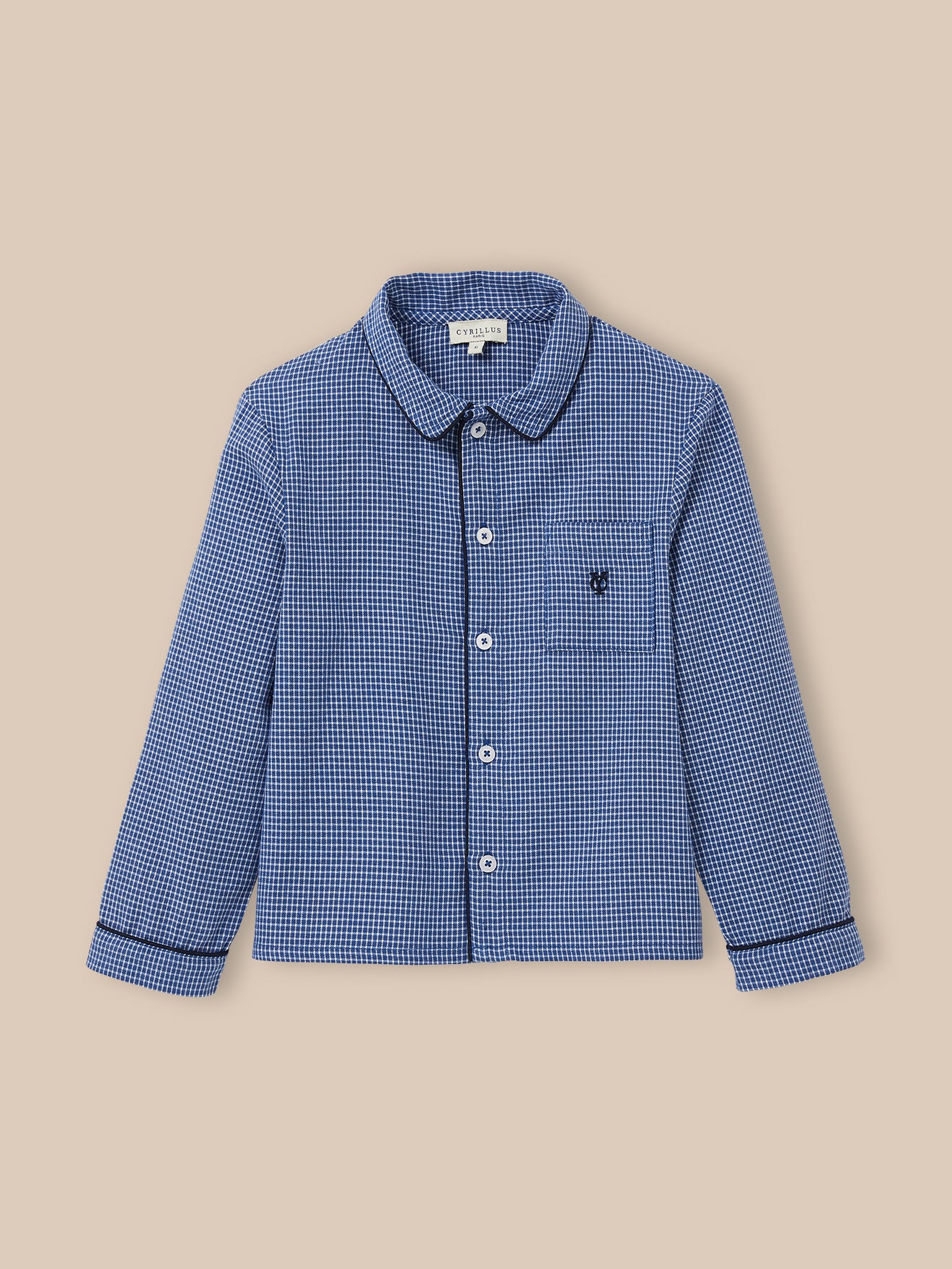 Geruite jongenspyjama