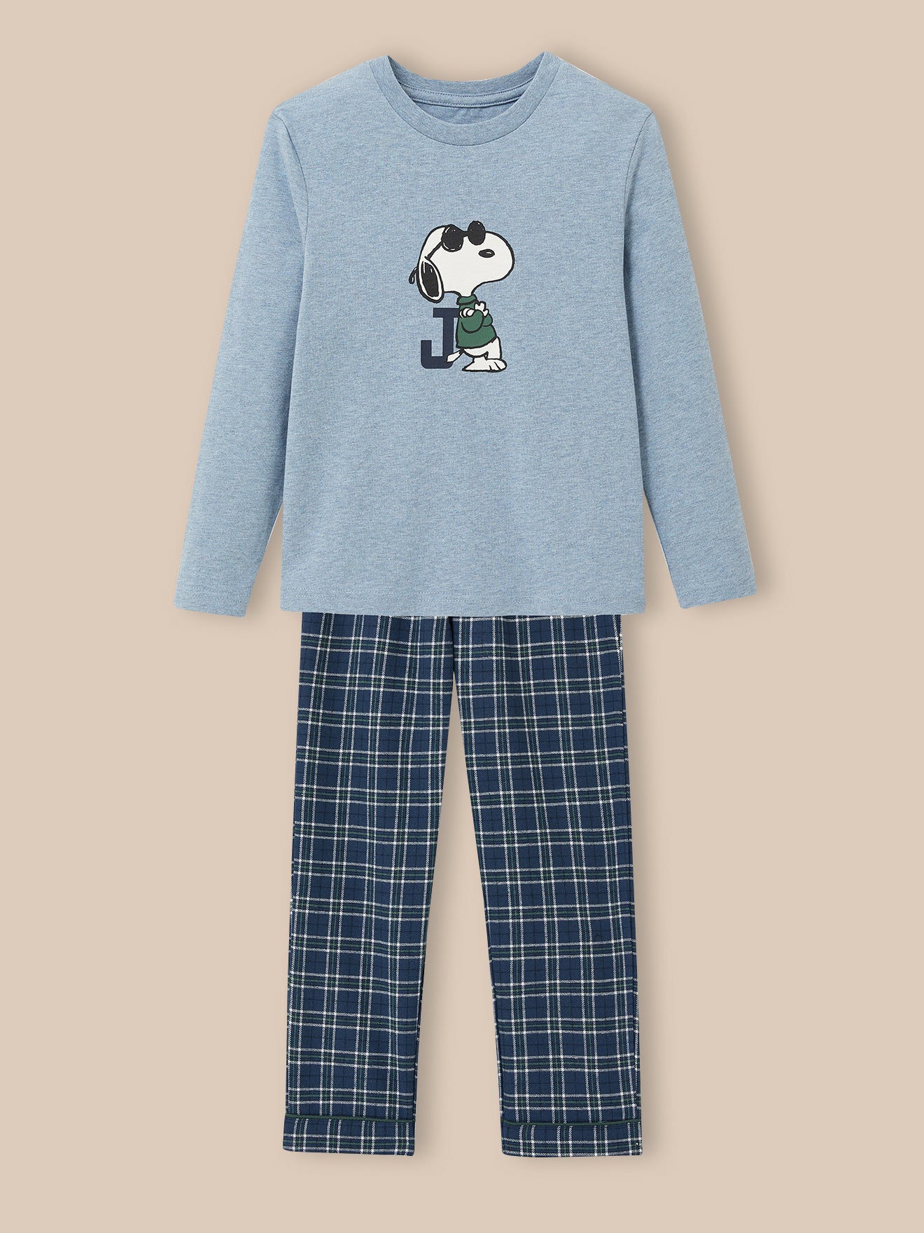 Kinderpyjama Cyrillus X PEANUTS™, Snoopy collectie