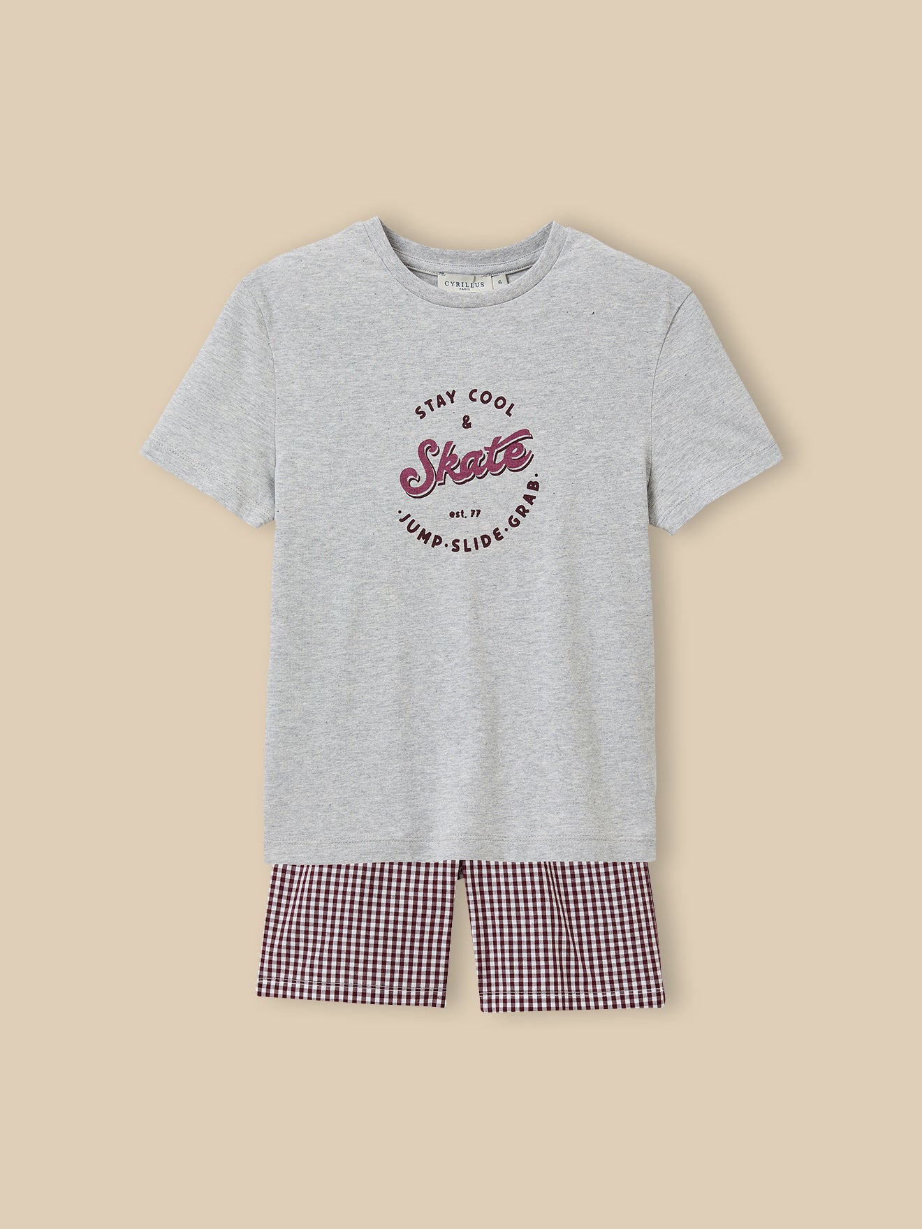 Jongensshortama - Biokatoen