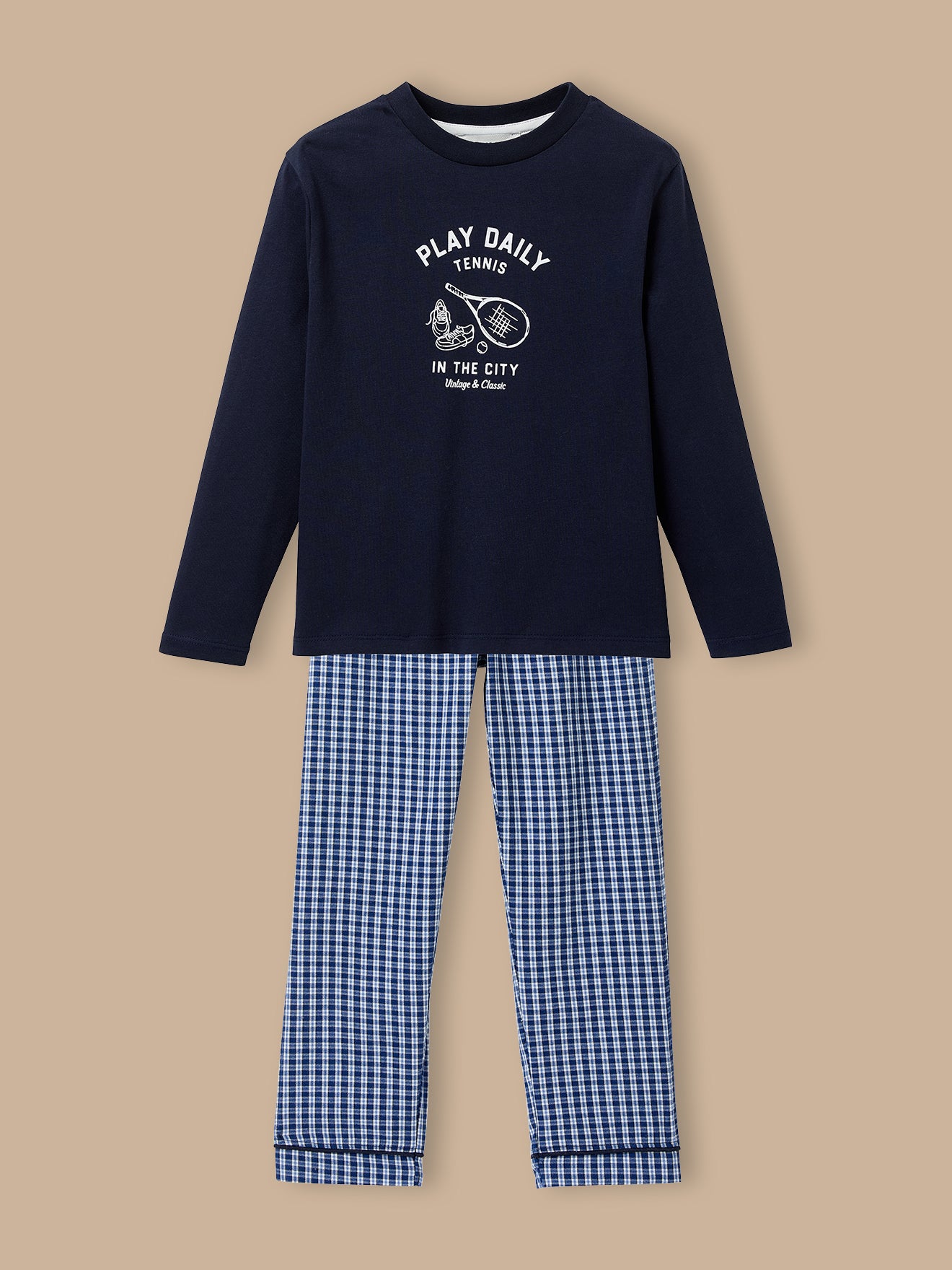 Pyjama imprimé Garçon - Coton biologique