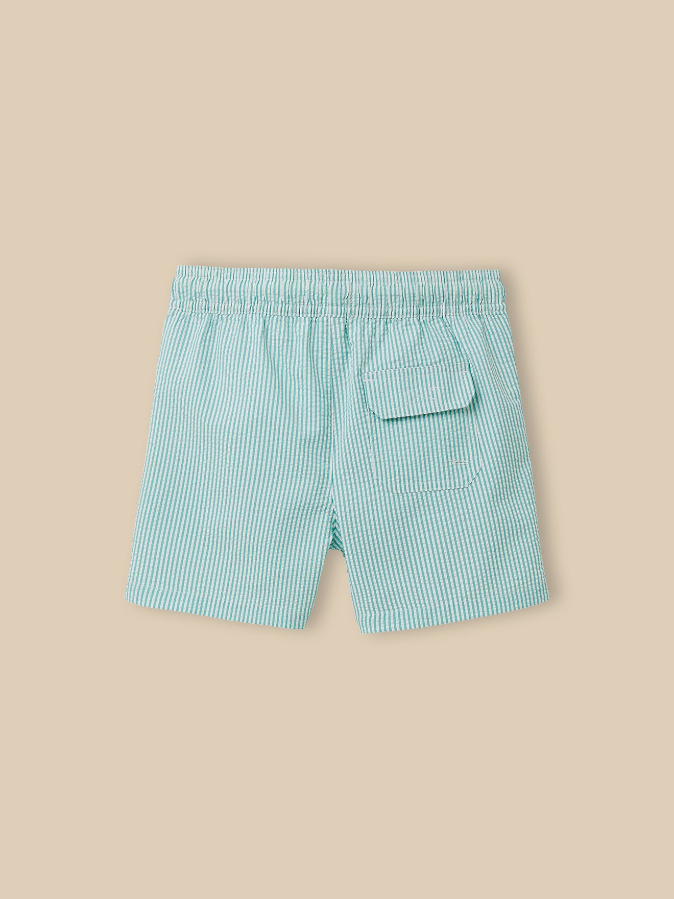 Jongenszwemshort in seersucker