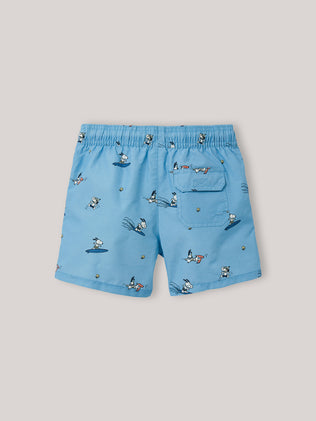 Jongenszwemshort Cyrillus x PEANUTS(TM), Snoopy collectie