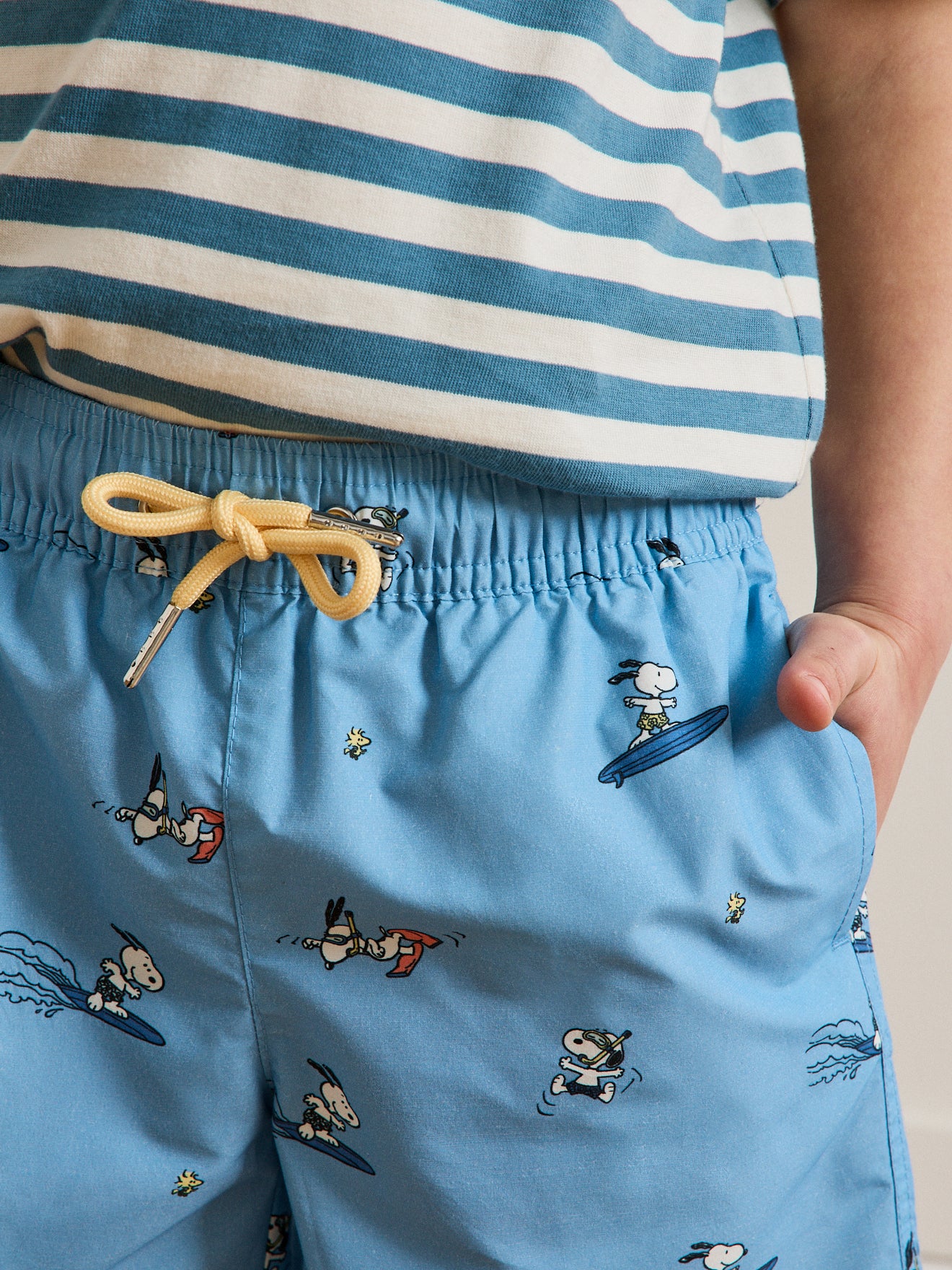 Jongenszwemshort Cyrillus x PEANUTS(TM), Snoopy collectie
