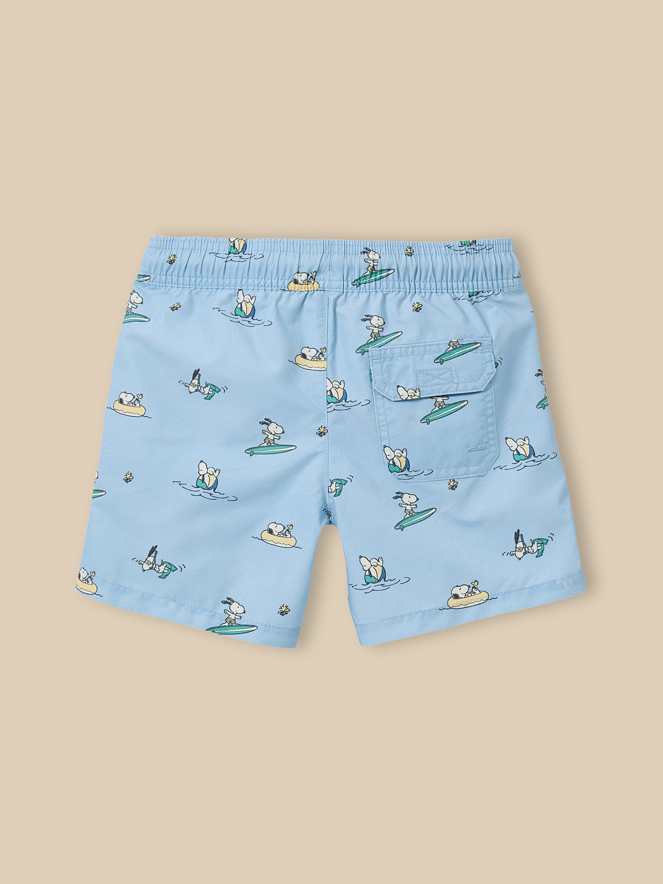Jongenszwemshort Cyrillus x PEANUTS(TM), Snoopy collectie