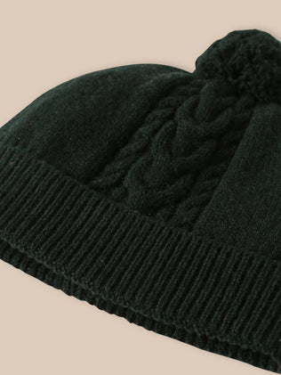 Bonnet torsadé en lambswool garçon