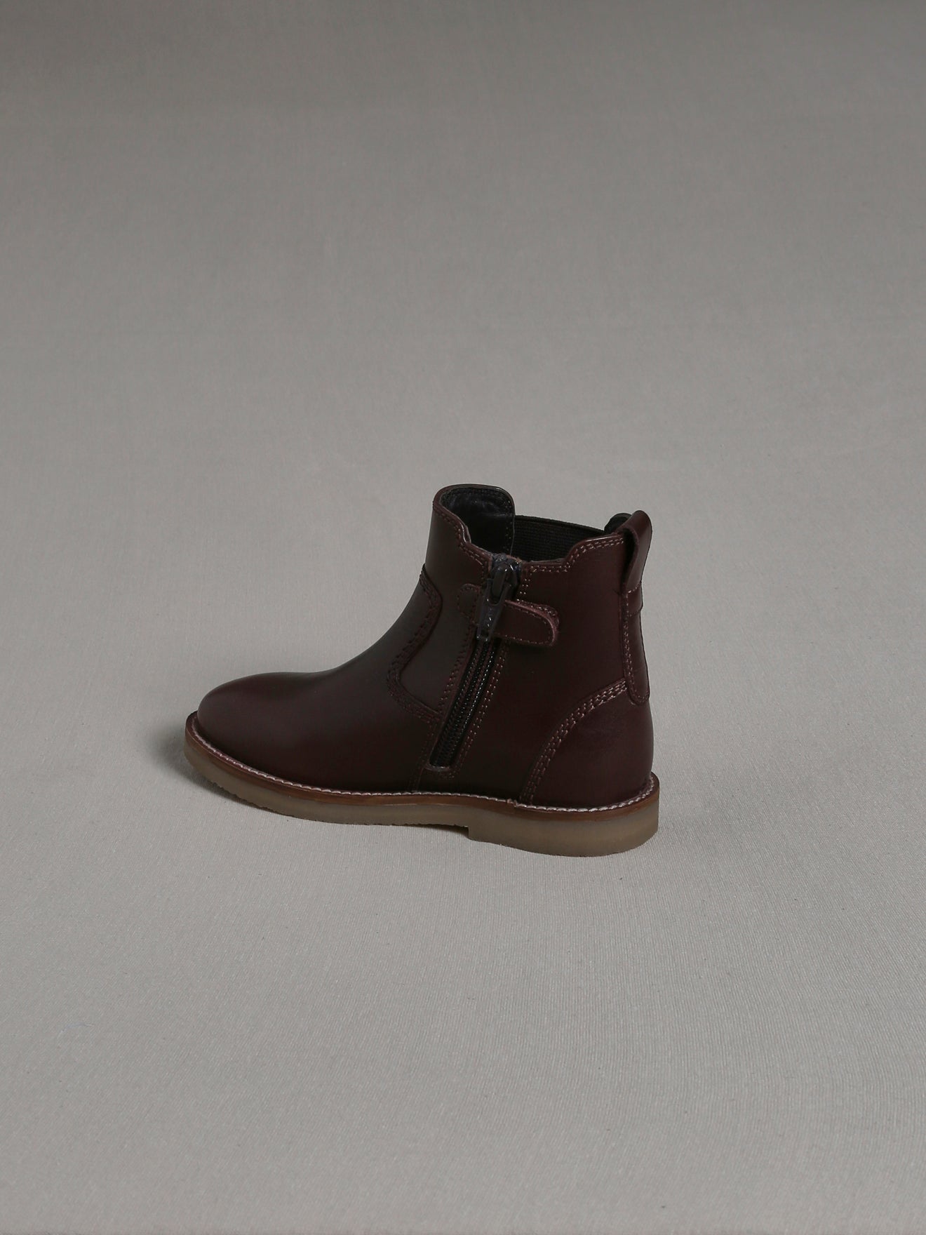 Boots chelsea garçon en cuir
