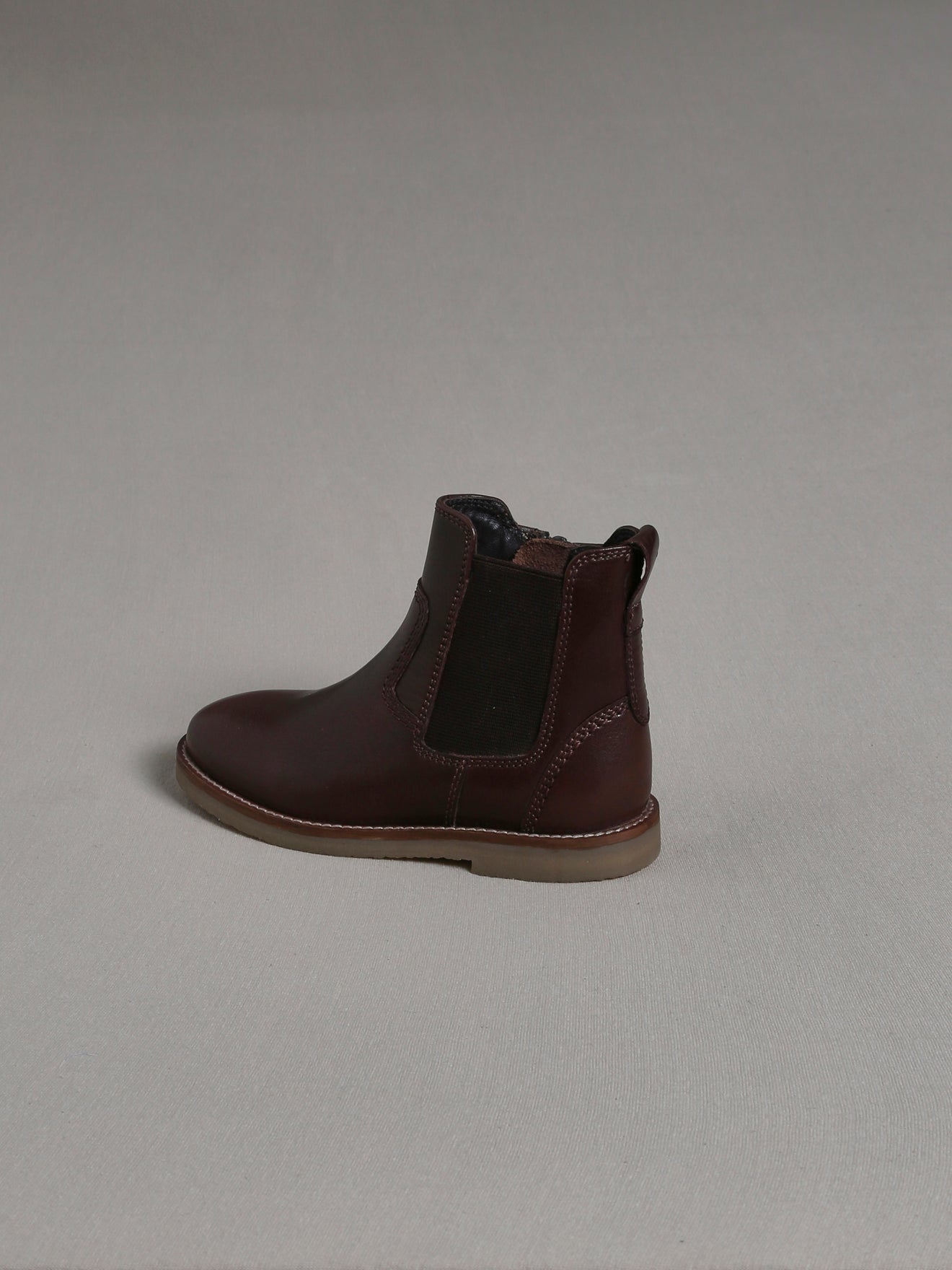 Boots chelsea garçon en cuir