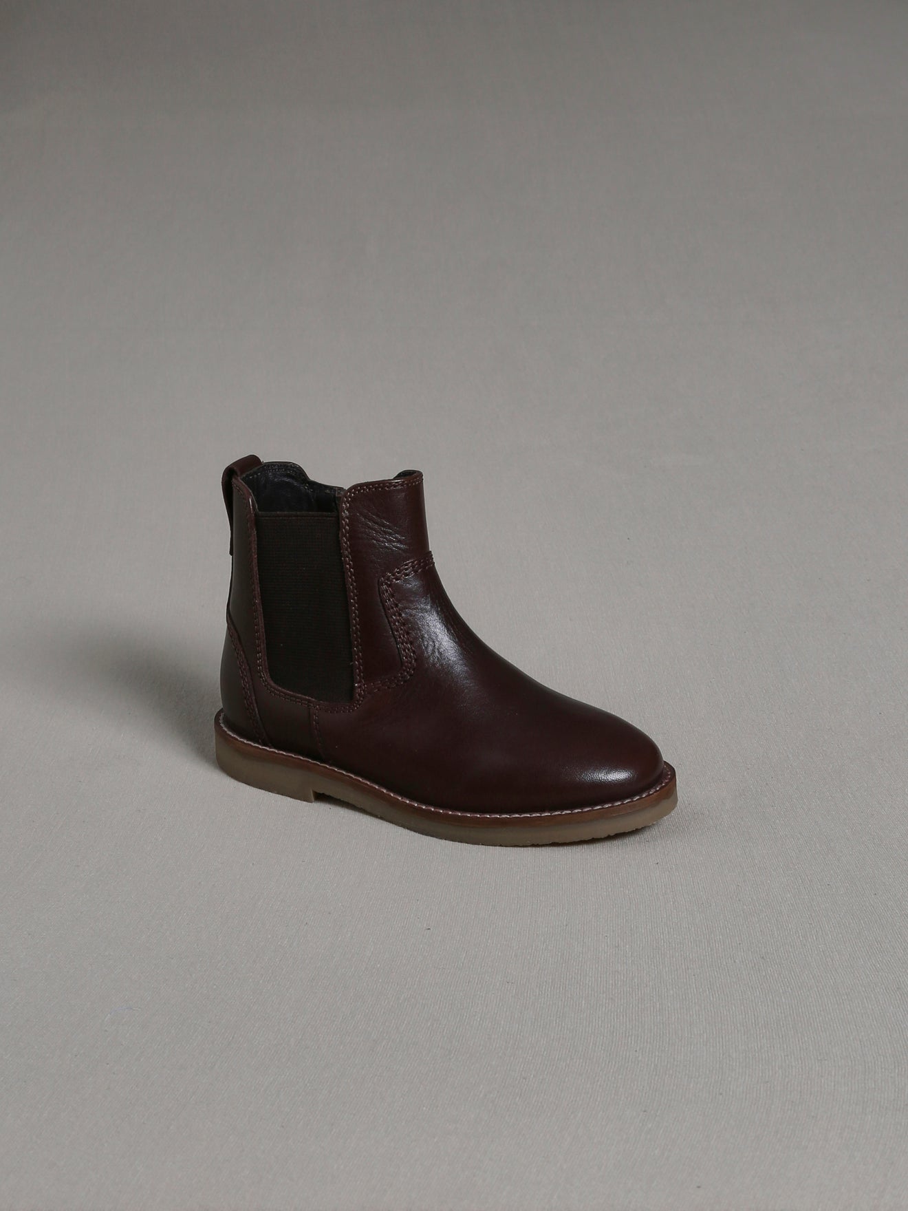 Boots chelsea garçon en cuir
