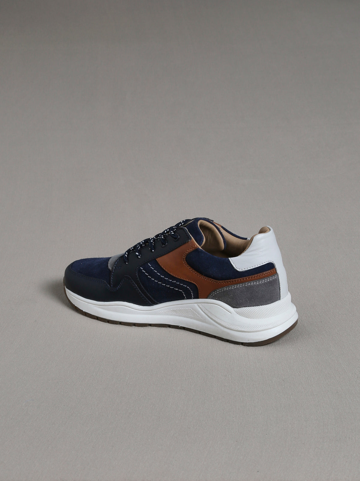 Leren jongenssneakers