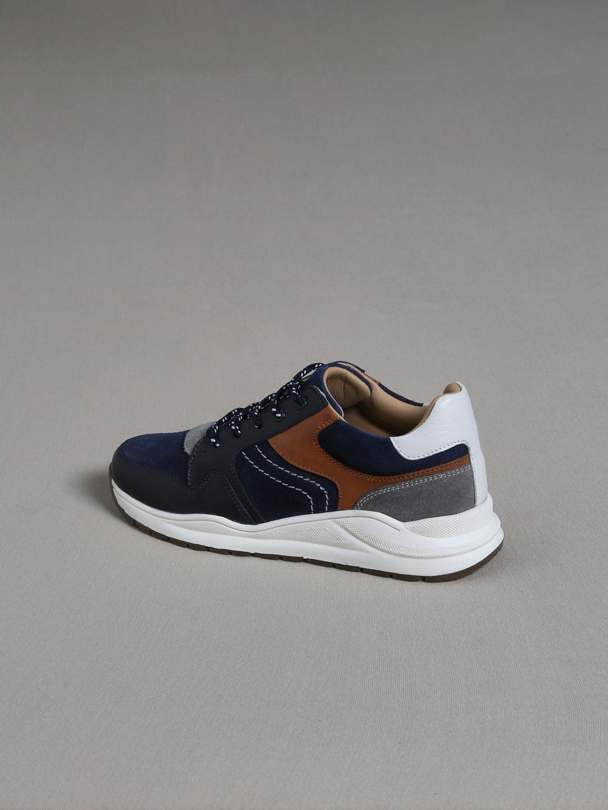 Leren jongenssneakers