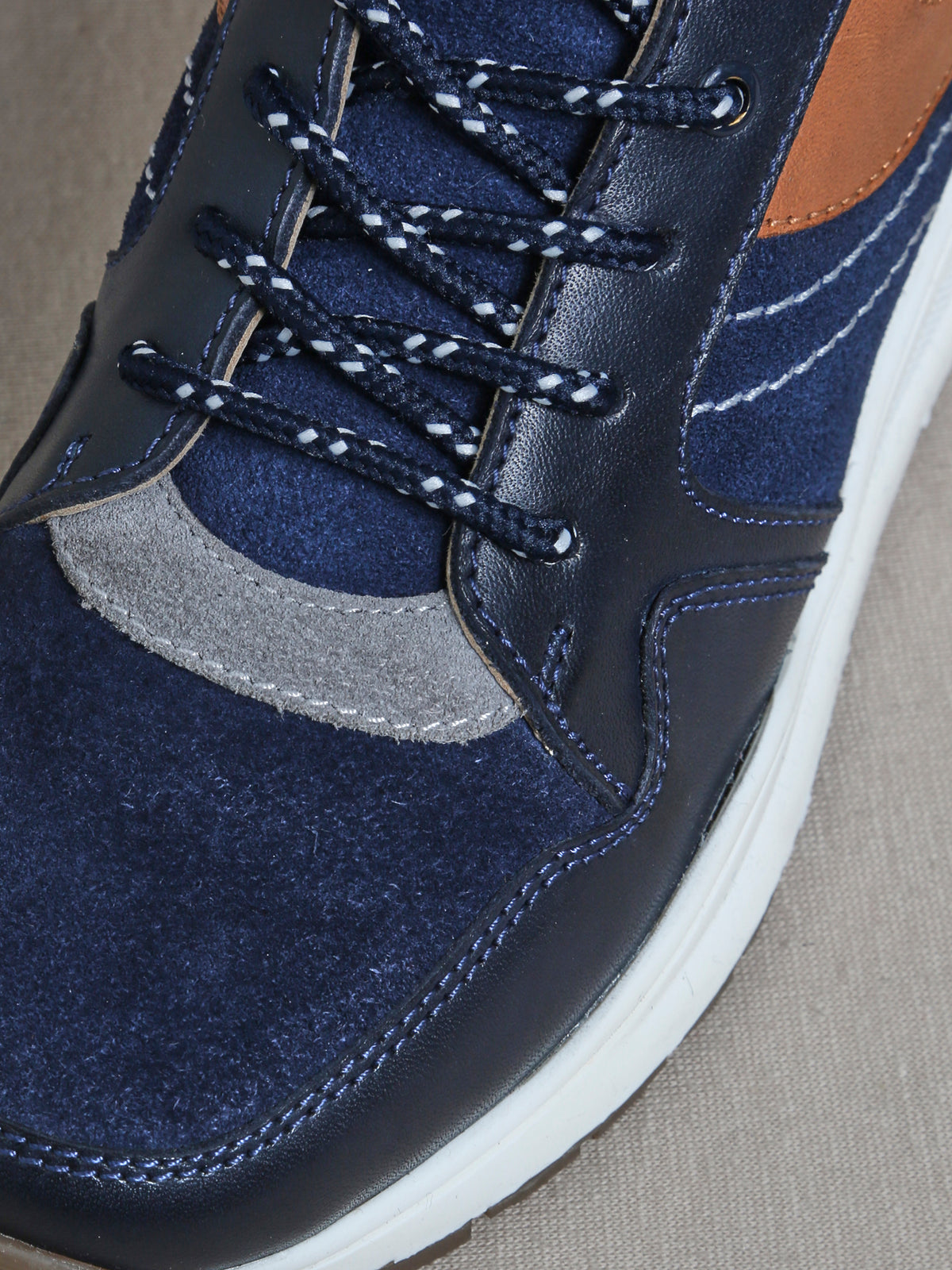 Leren jongenssneakers