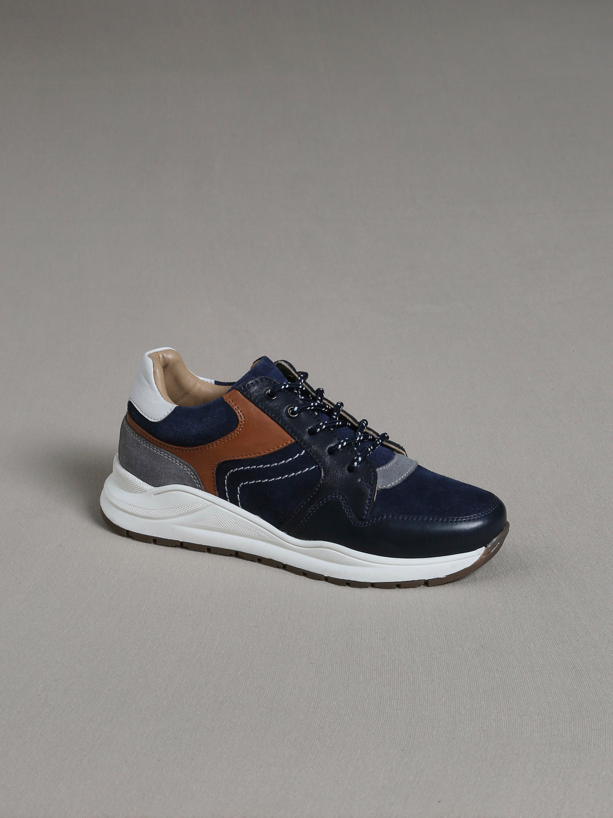 Leren jongenssneakers