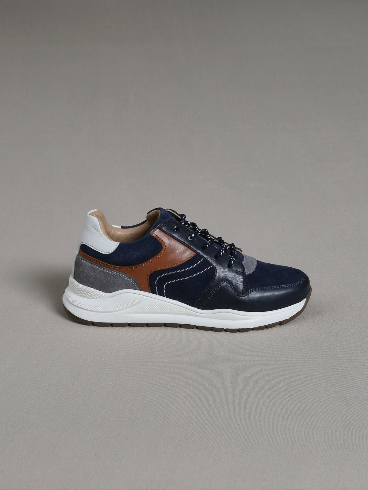 Leren jongenssneakers