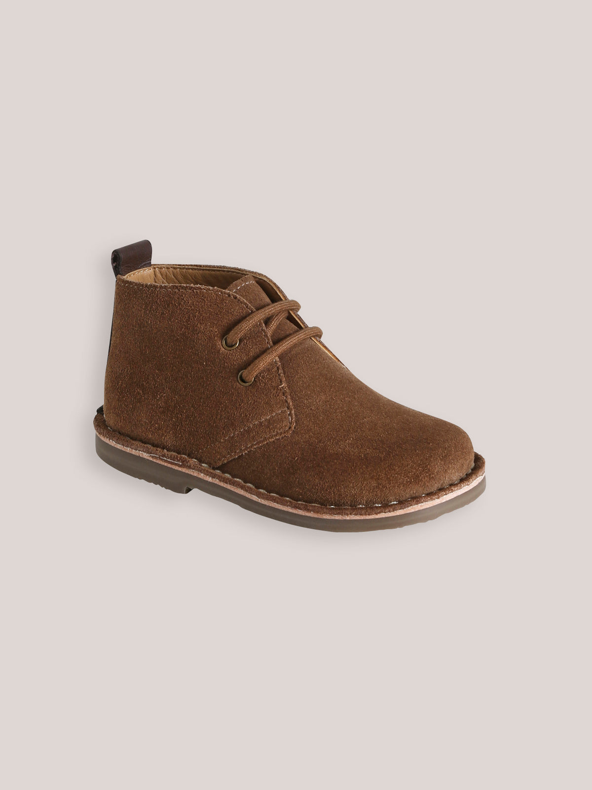 Leren desert jongensboots