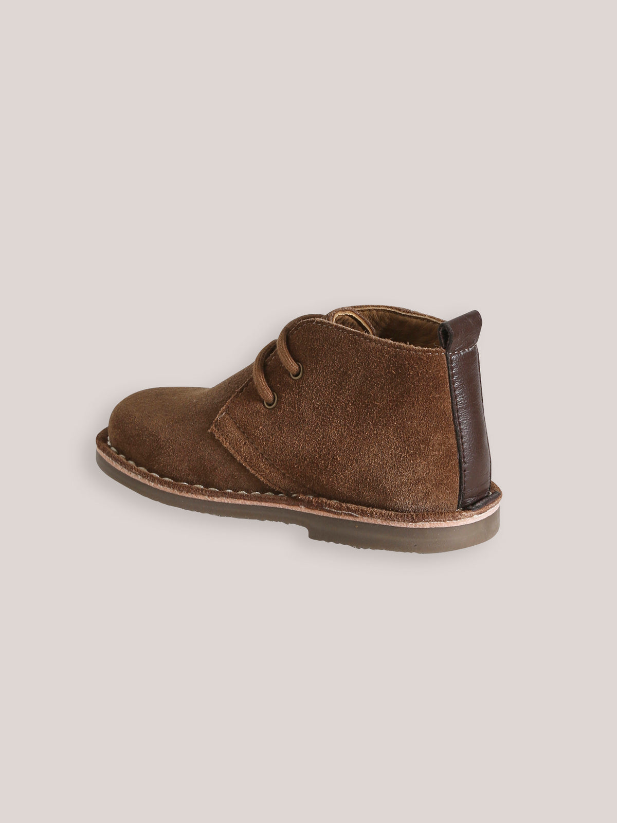 Leren desert jongensboots
