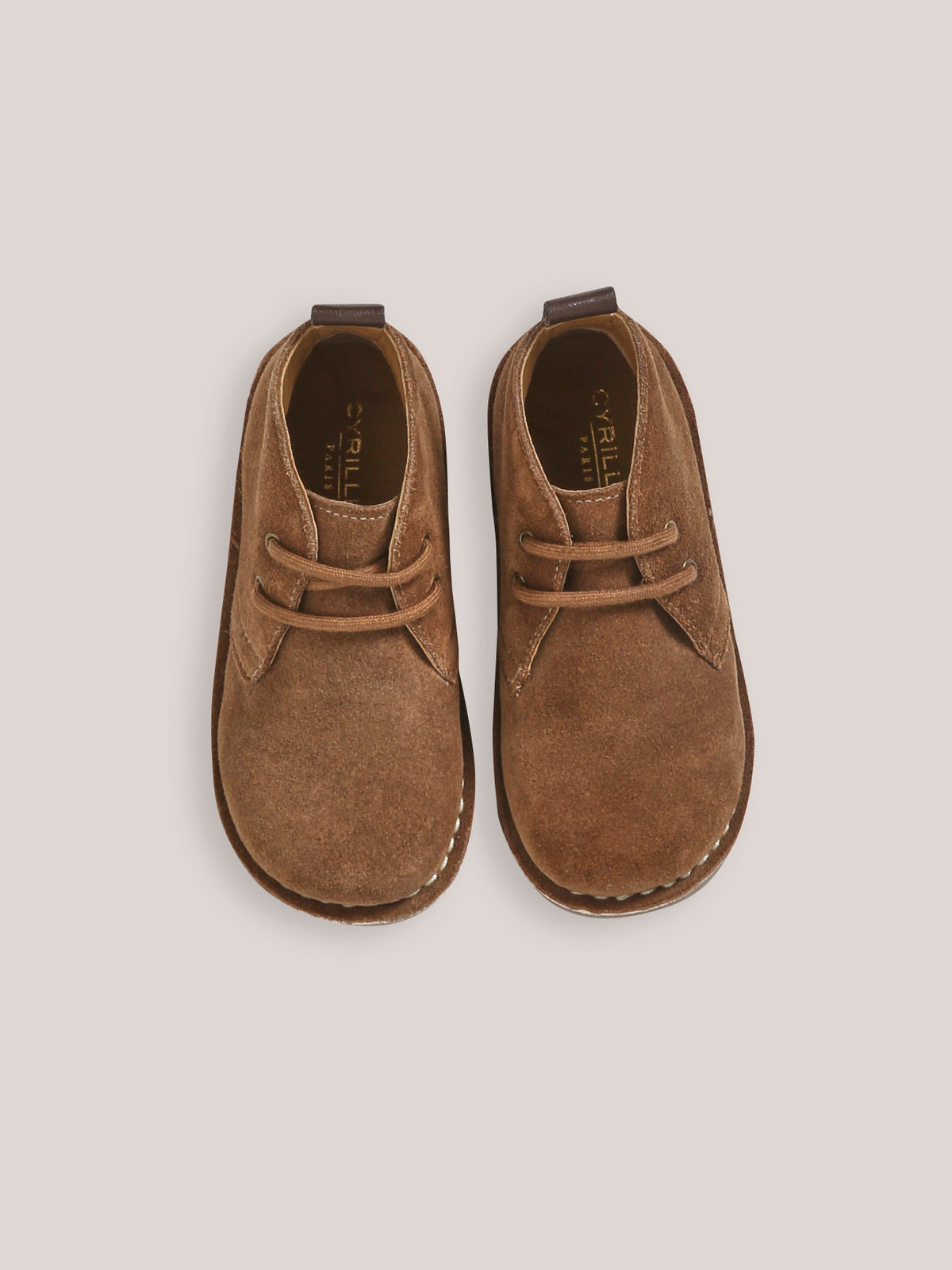 Leren desert jongensboots