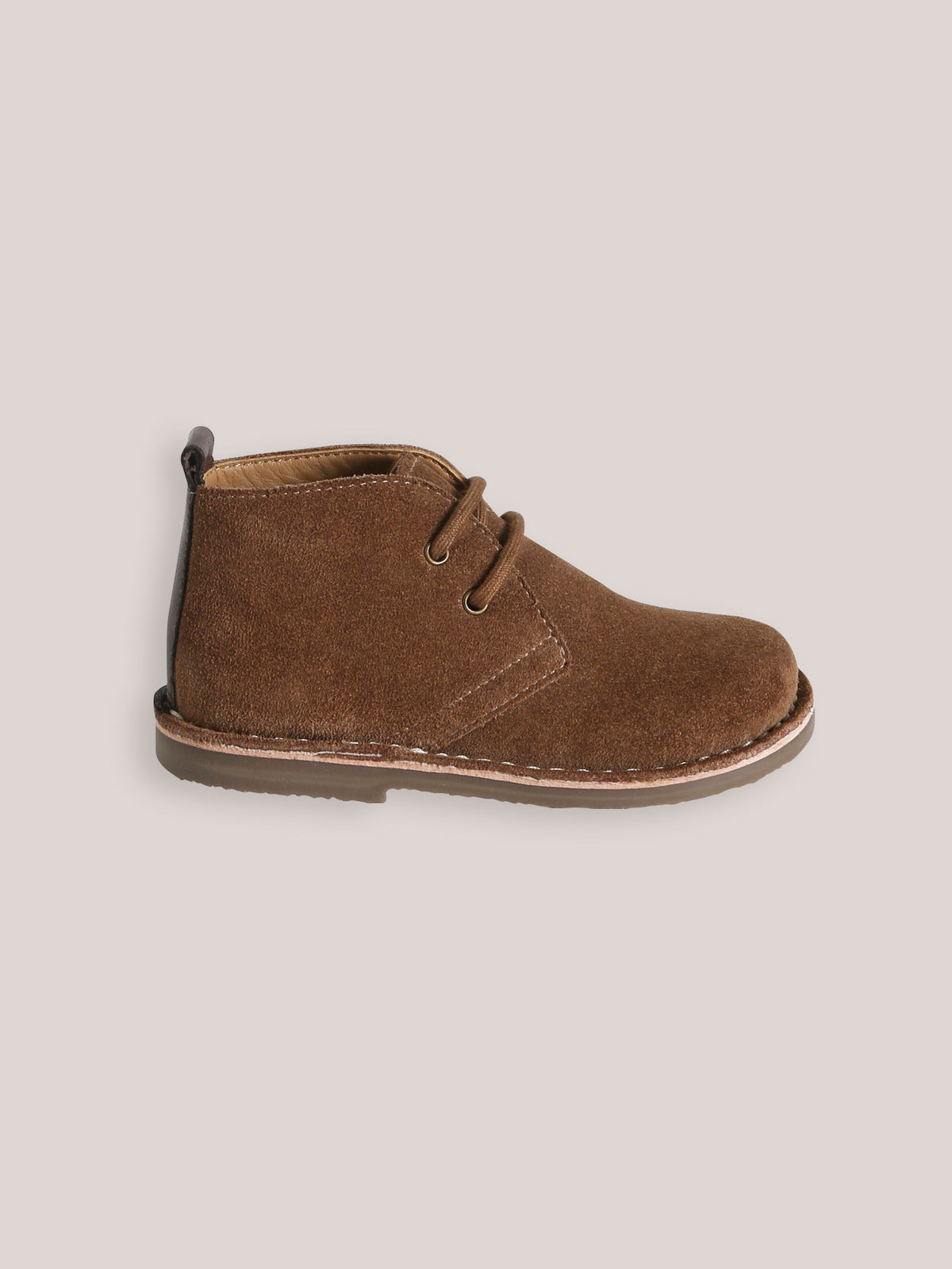 Leren desert jongensboots
