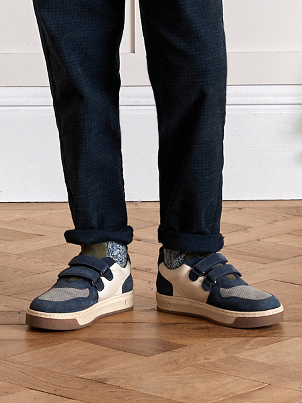 Leren jongenssneakers
