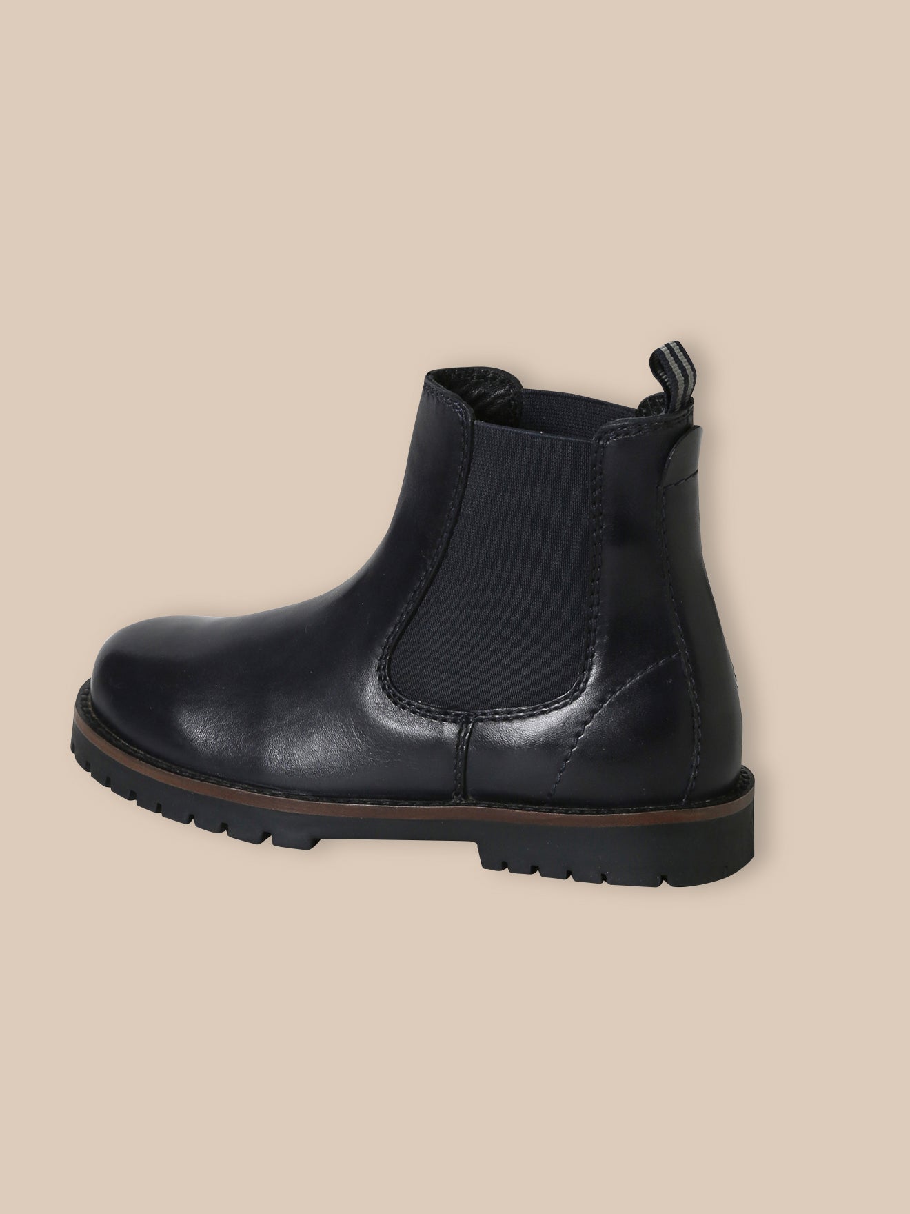 Leren chelsea jongensboots